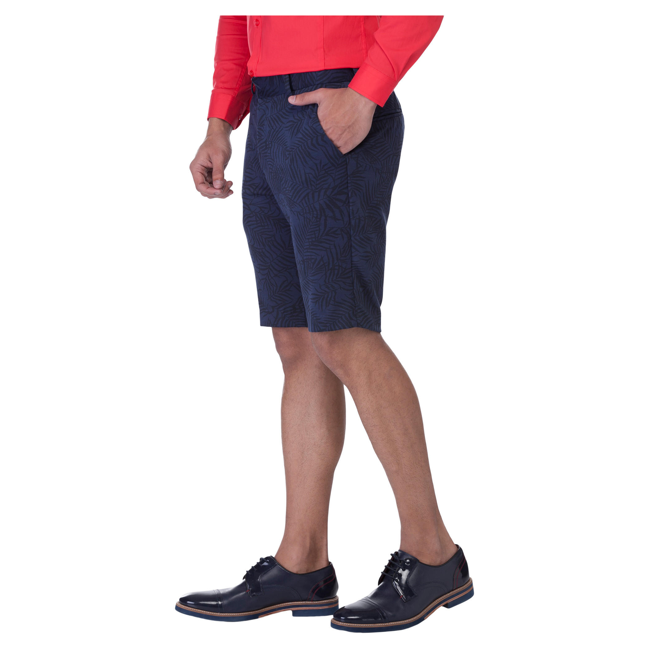 L'HOMME Printed Shorts-men-clothing-bottoms-shorts-image-3
