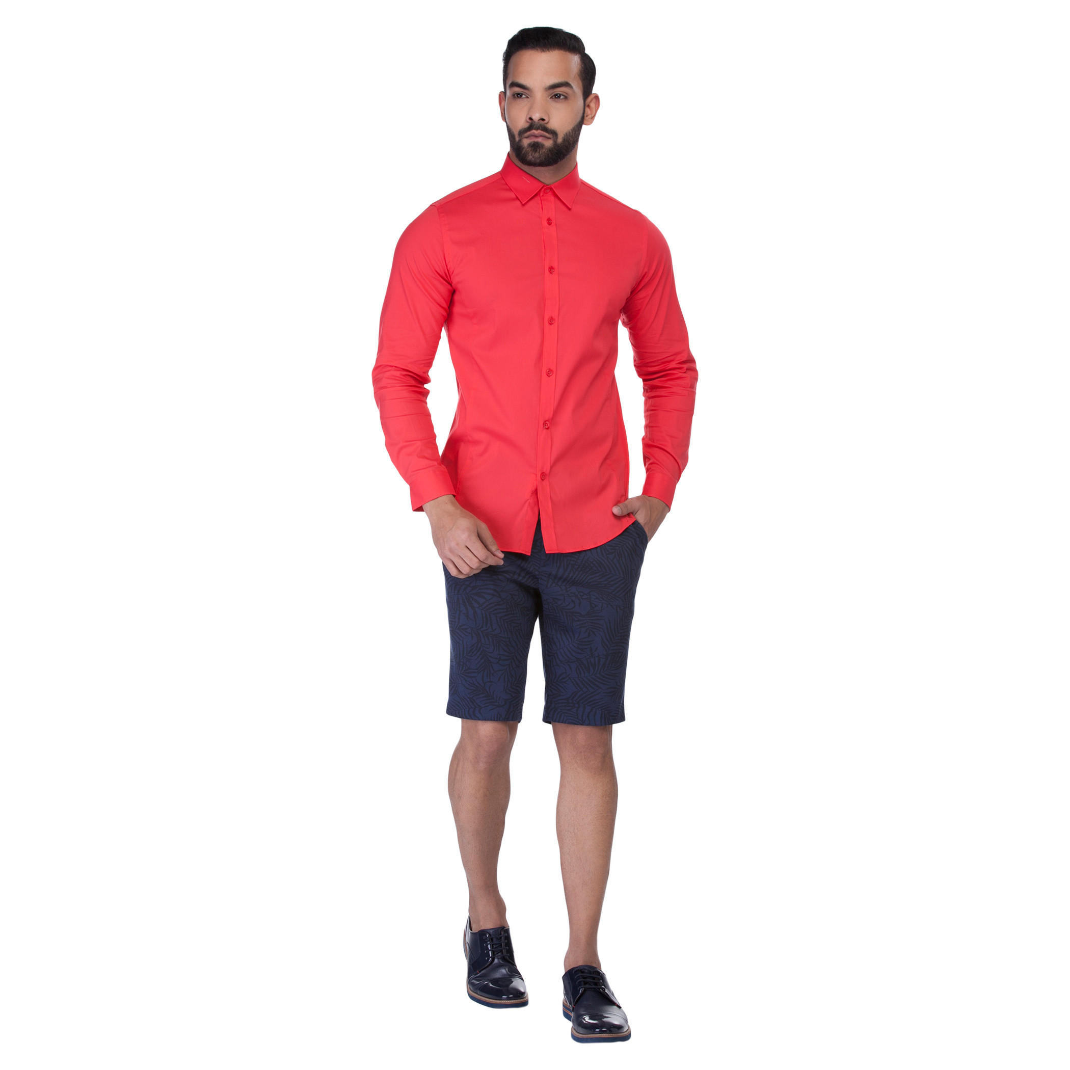 L'HOMME Printed Shorts-men-clothing-bottoms-shorts-image-5