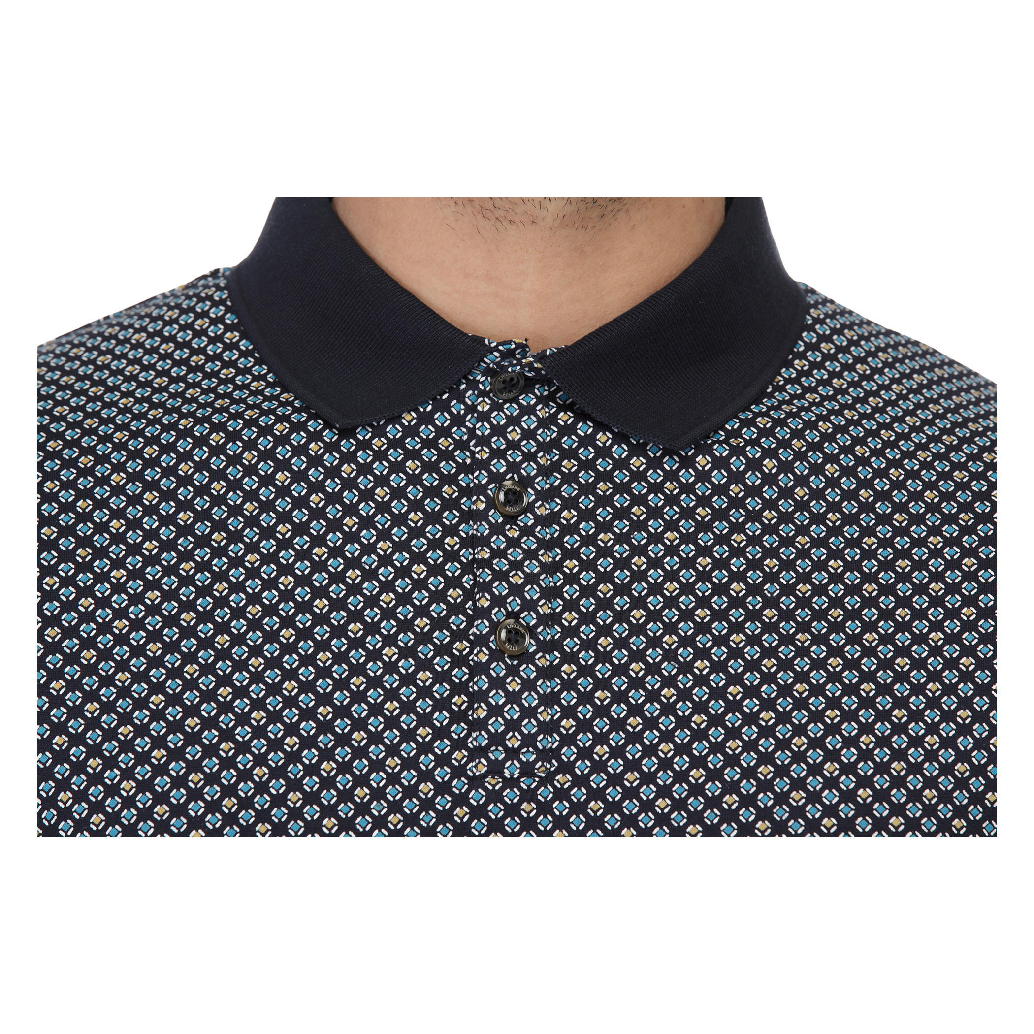 L'HOMME Polo Neck T-shirt-men-clothing-tshirtsandpolos-polos-image-4