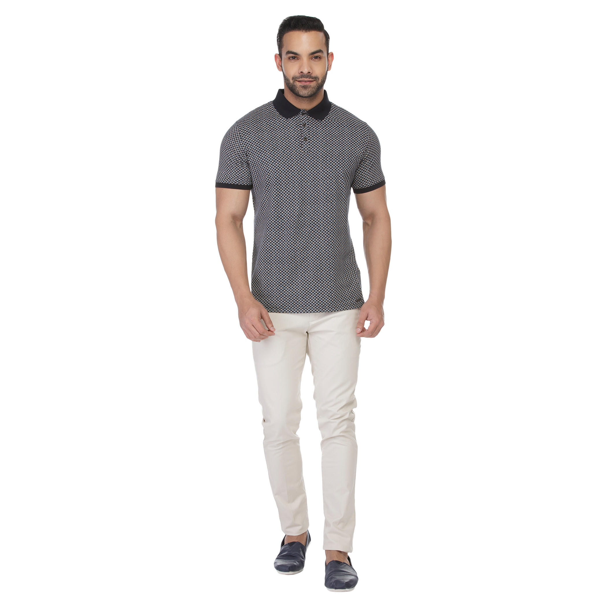 L'HOMME Polo Neck T-shirt-men-clothing-tshirtsandpolos-polos-image-5