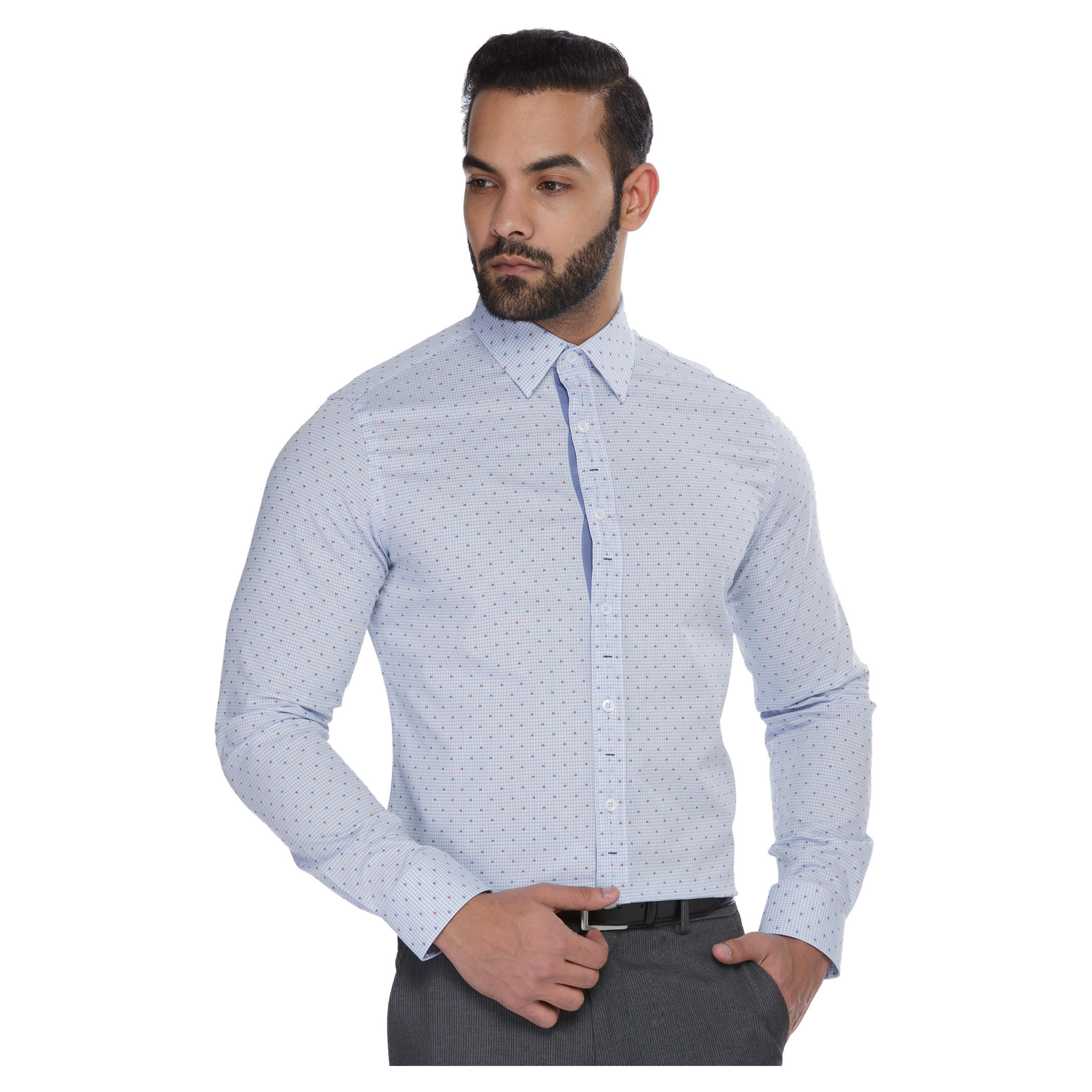 L'Homme Long Sleeves Shirt-men-clothing-shirts-image-1