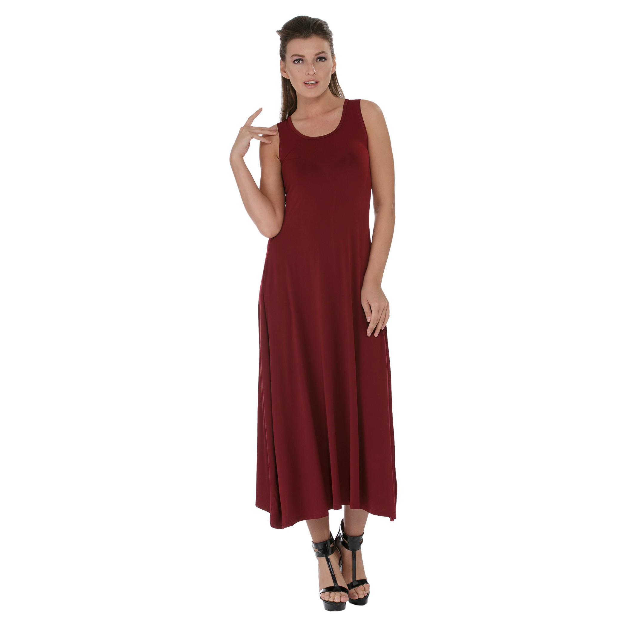 Elle Solid Colour Dress-women-clothing-dresses-image-1