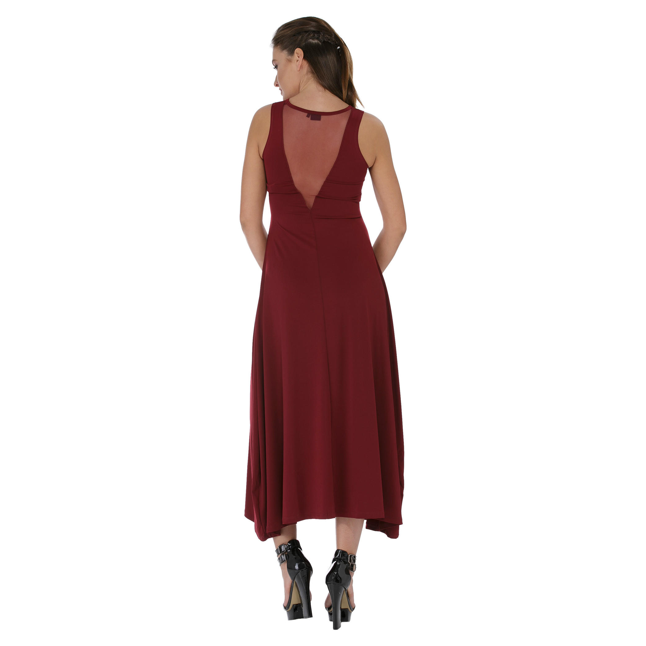 Elle Solid Colour Dress-women-clothing-dresses-image-2