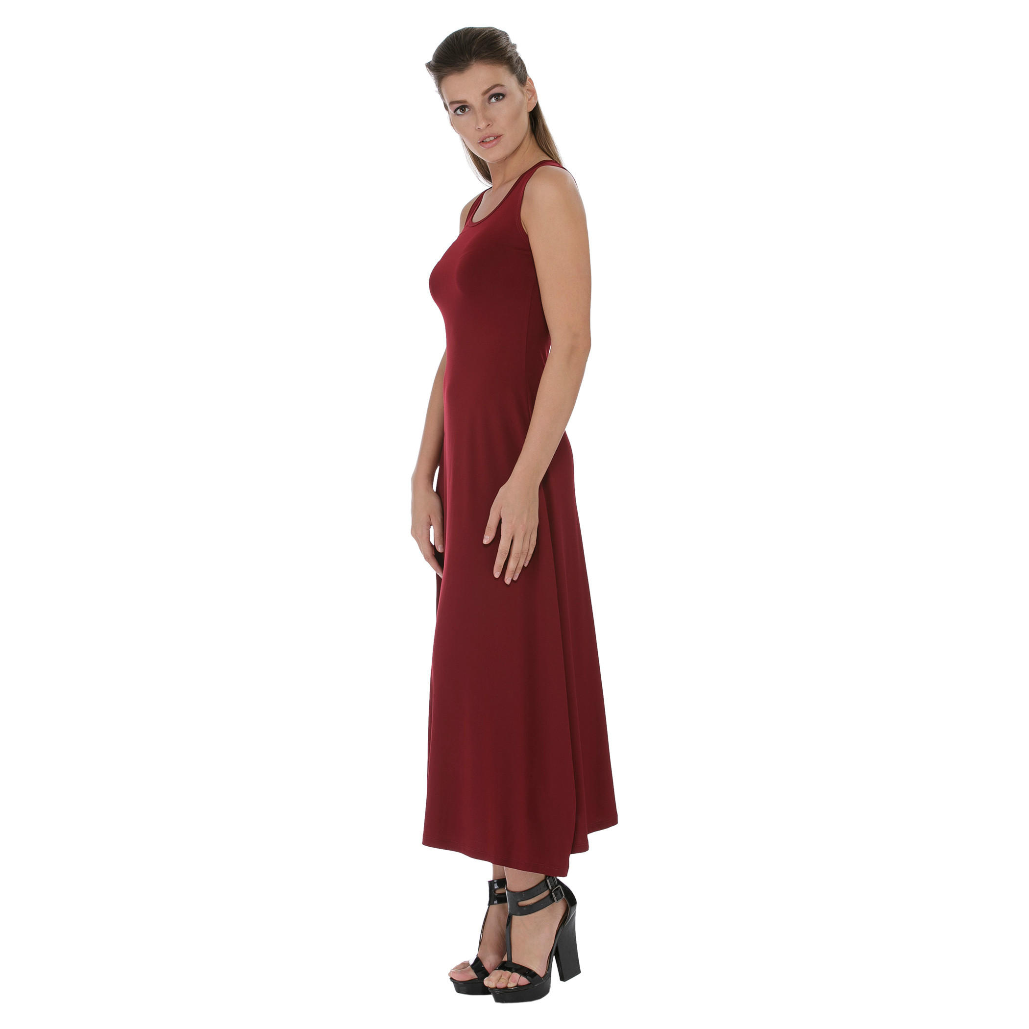Elle Solid Colour Dress-women-clothing-dresses-image-3