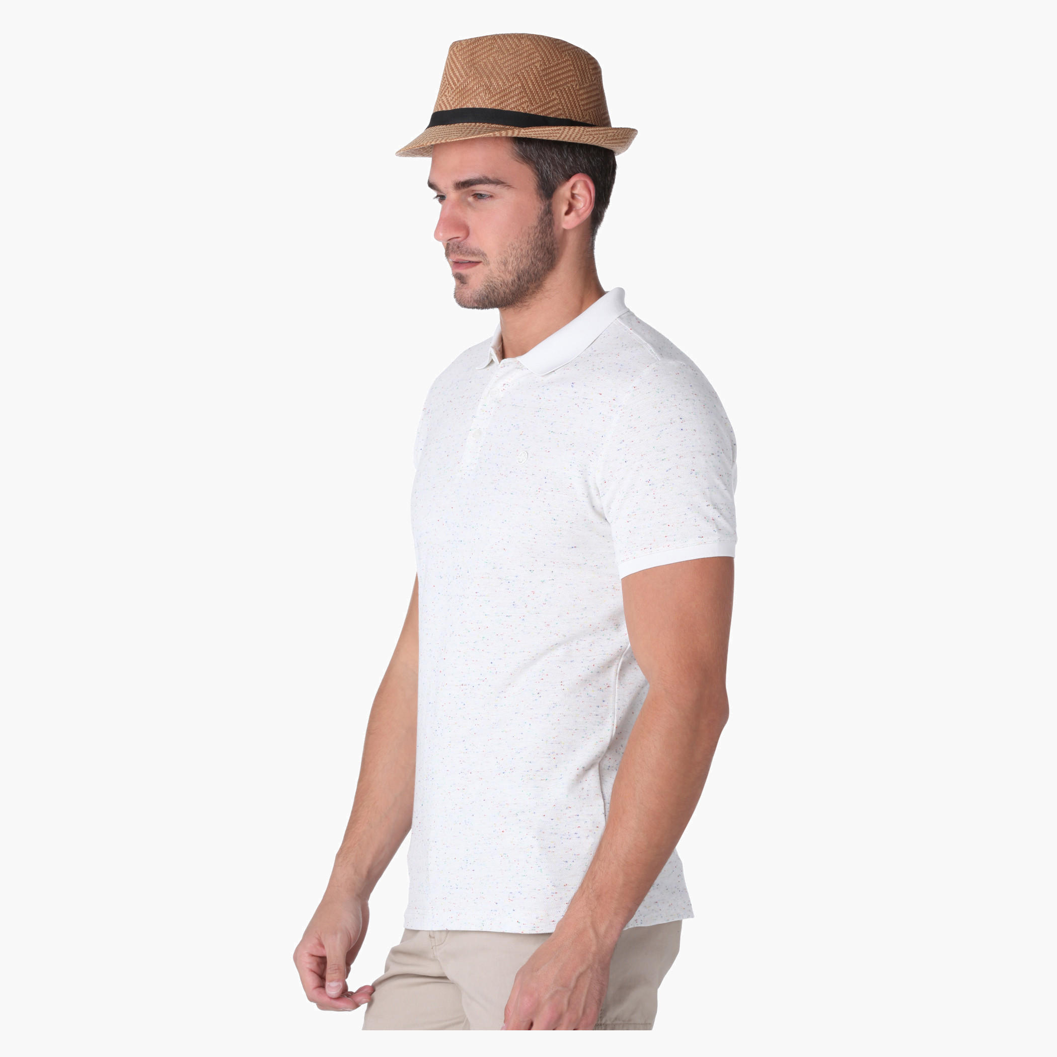 L'HOMME Polo Neck T-shirt-men-clothing-tshirtsandpolos-polos-image-3