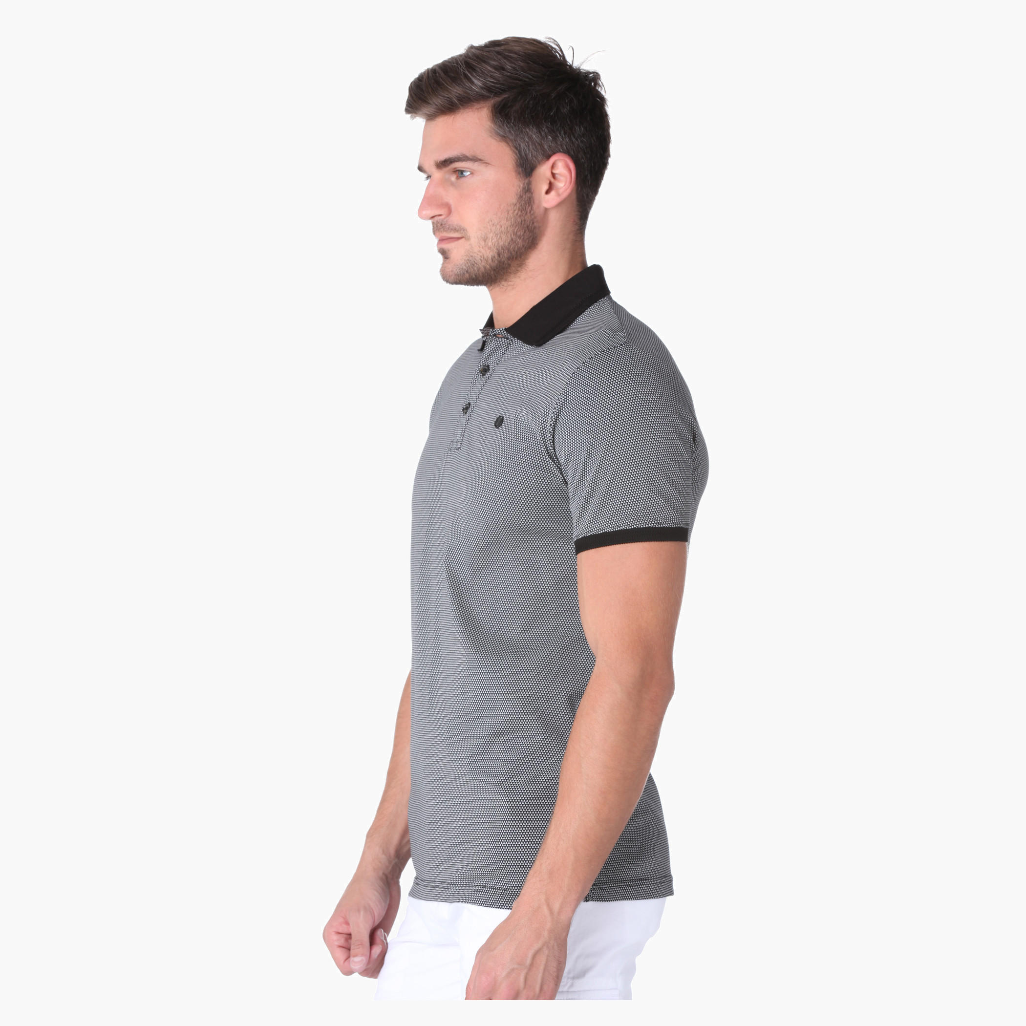 L'HOMME Polo Neck T-shirt-men-clothing-tshirtsandpolos-polos-image-3