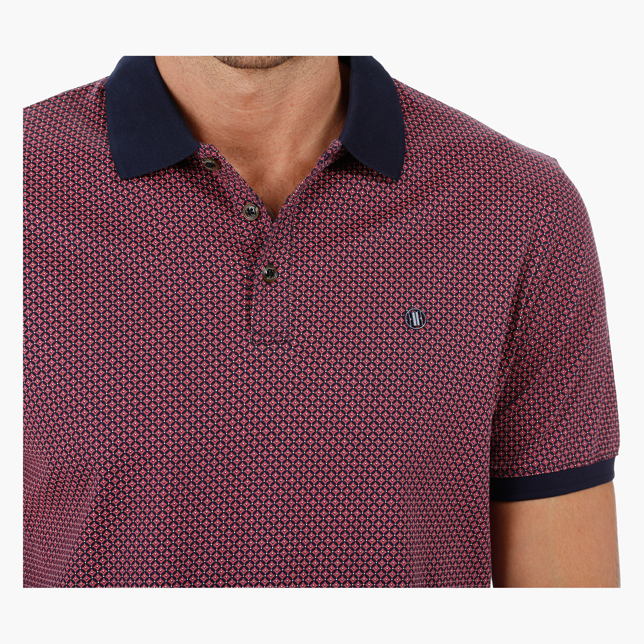 L'HOMME Printed Polo Neck T-shirt-men-clothing-tshirtsandpolos-polos-image-4