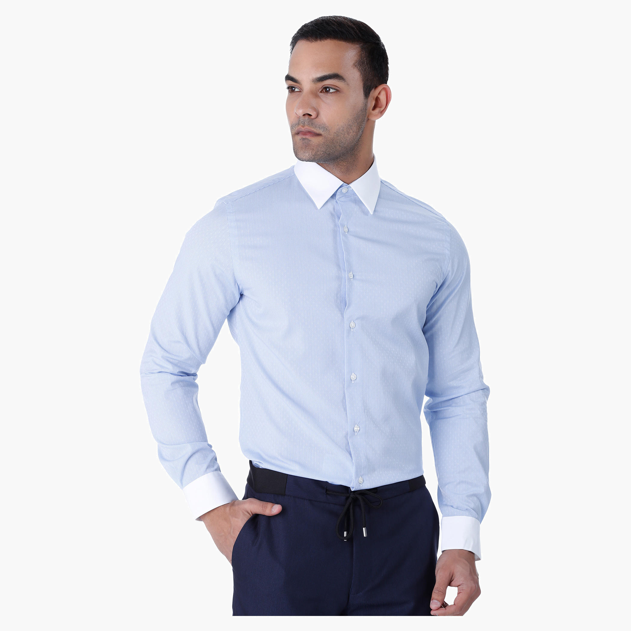L' Homme Textured Shirt-men-clothing-shirts-image-1
