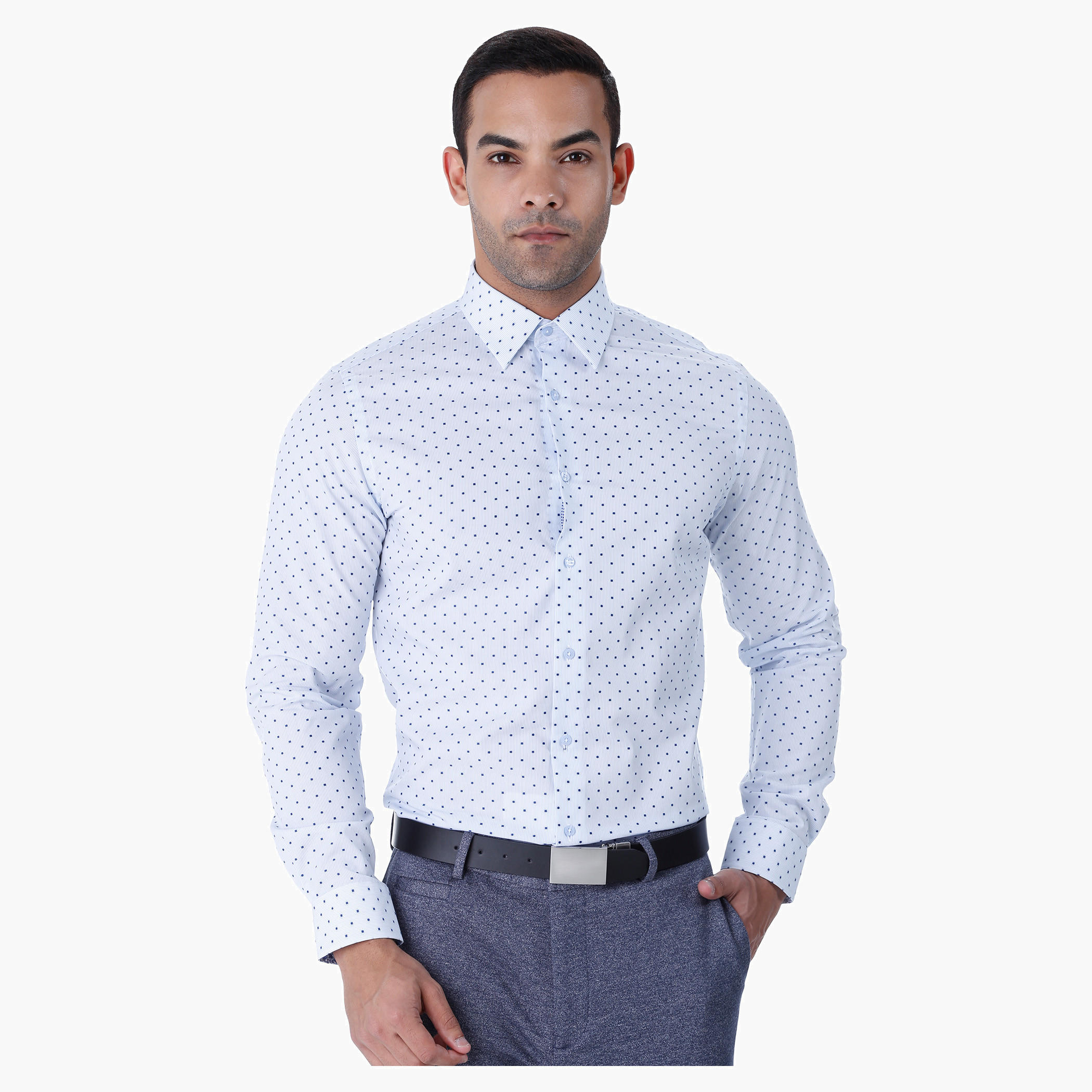 L' Homme Textured Shirt-men-clothing-shirts-image-1