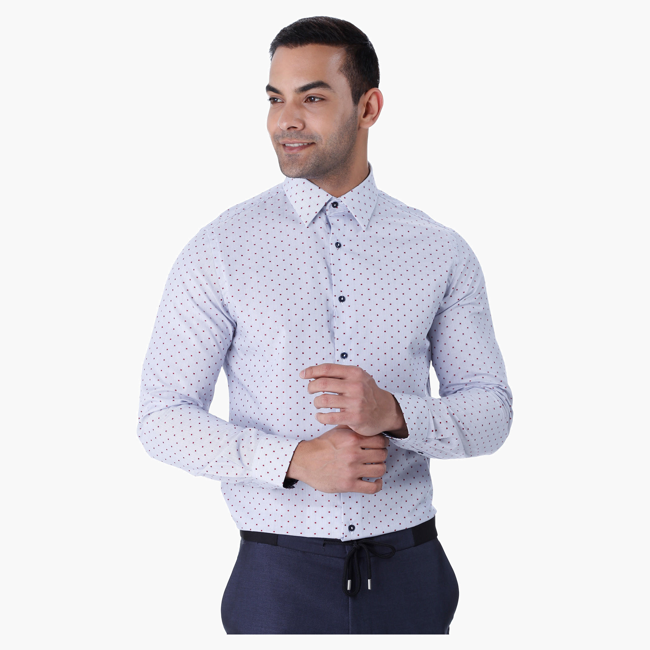L' Homme Textured Shirt-men-clothing-shirts-image-1