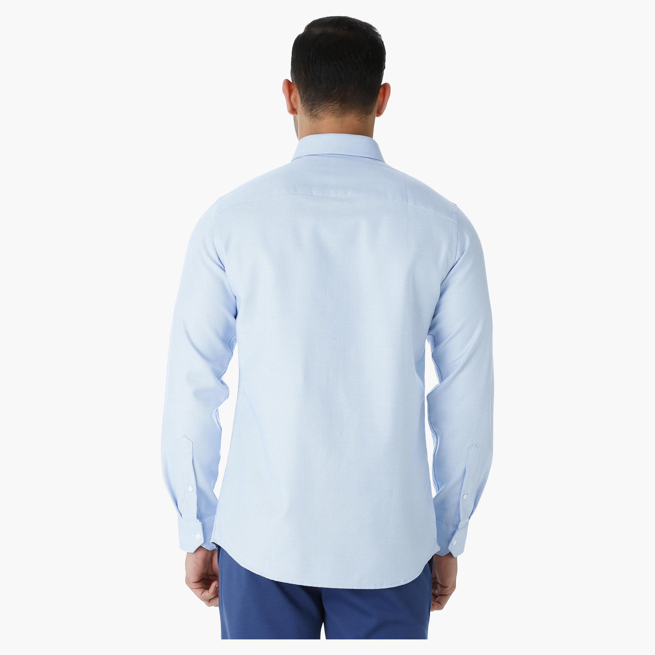 L'HOMME Cotton Formal Shirt with Long Sleeves-men-clothing-shirts-image-2