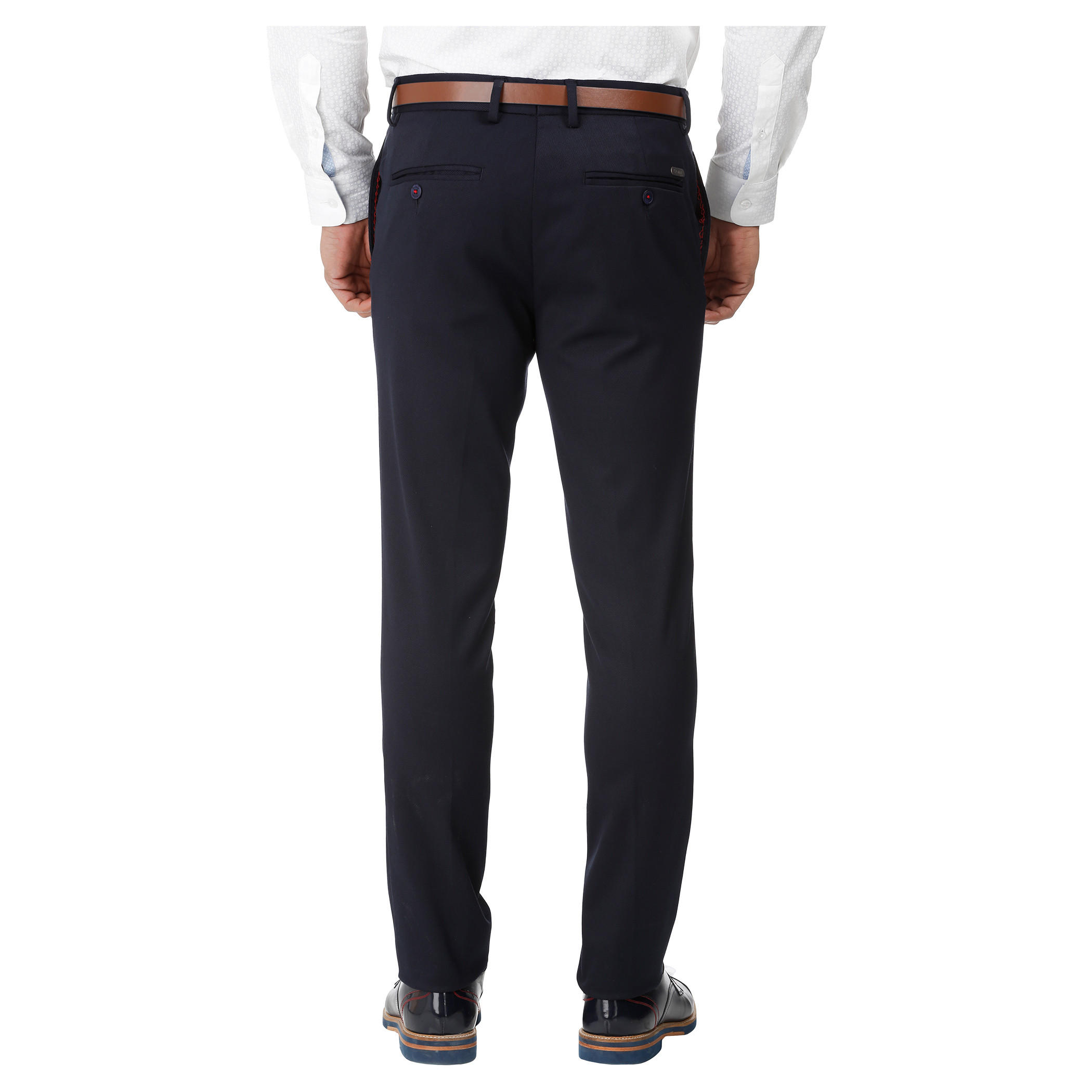 L'Homme Trousers with Belt-men-clothing-bottoms-trousersandchinos-trousers-image-2