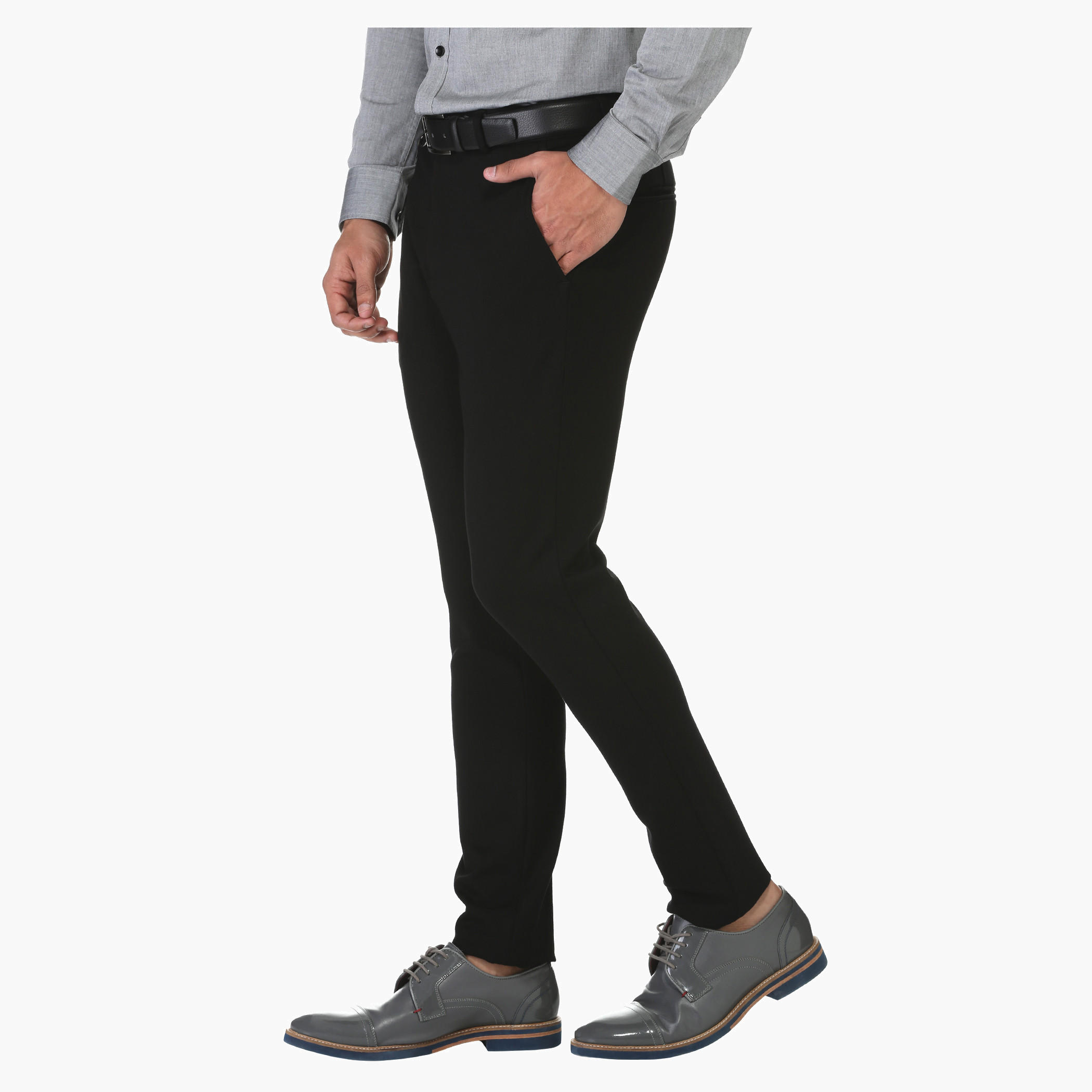 L' Homme Solid Colour Pants-men-clothing-bottoms-trousersandchinos-trousers-image-3