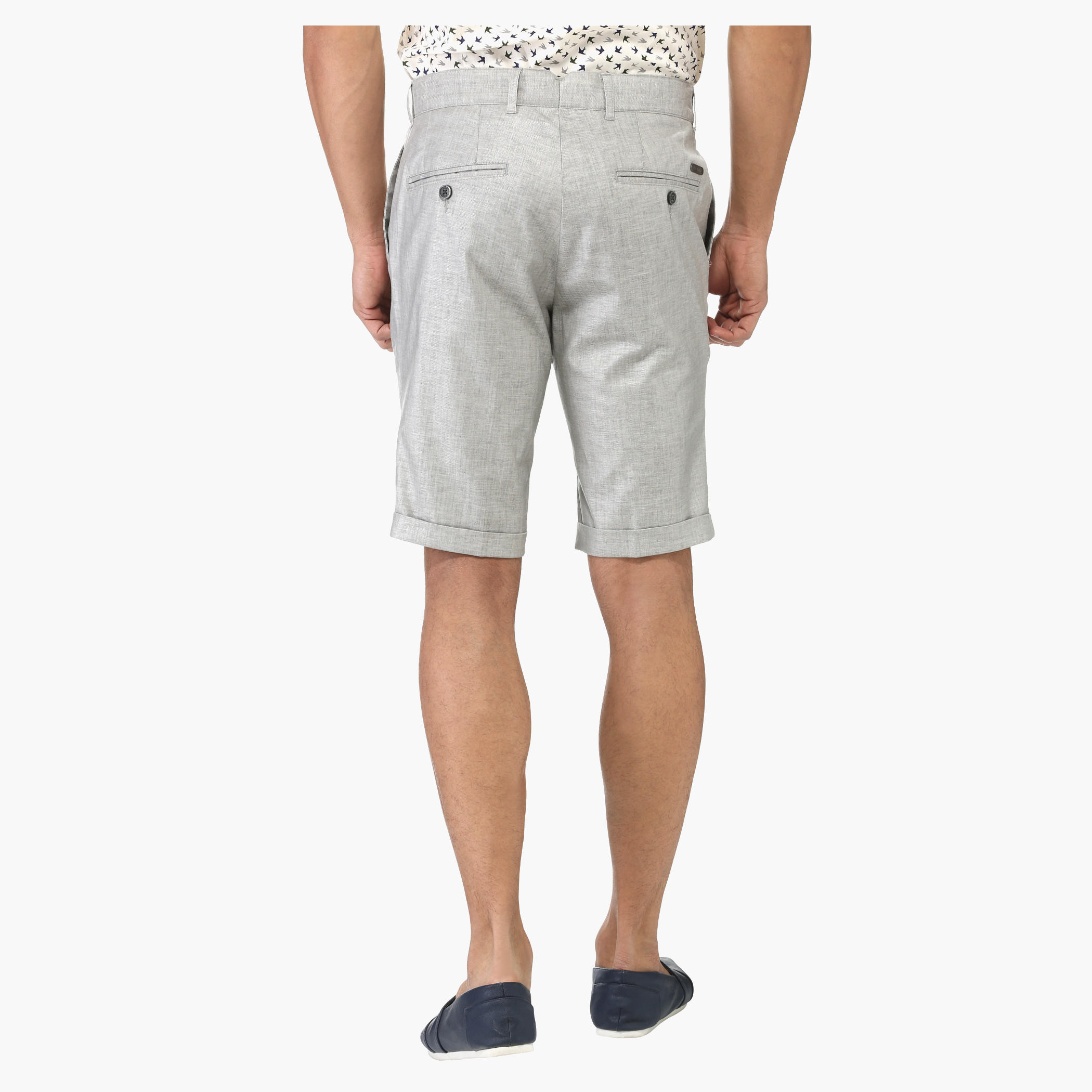 L' Homme Textured Shorts-men-clothing-bottoms-shorts-image-2