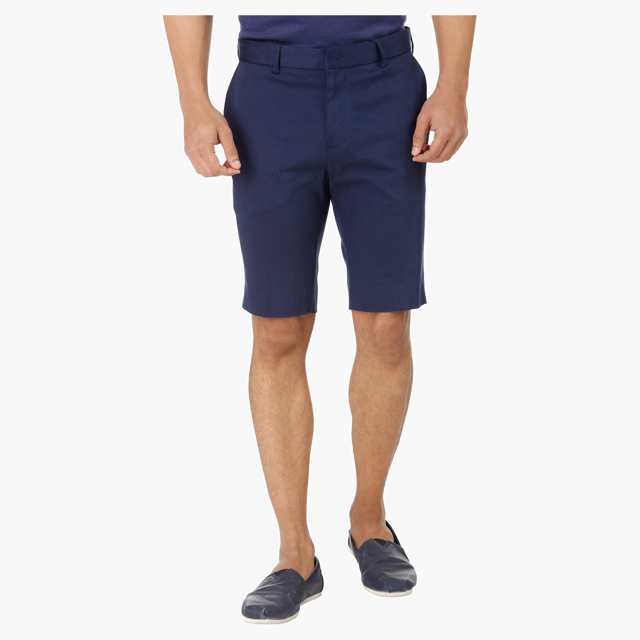 L'Homme Printed Geo Shorts-men-clothing-bottoms-shorts-image-1
