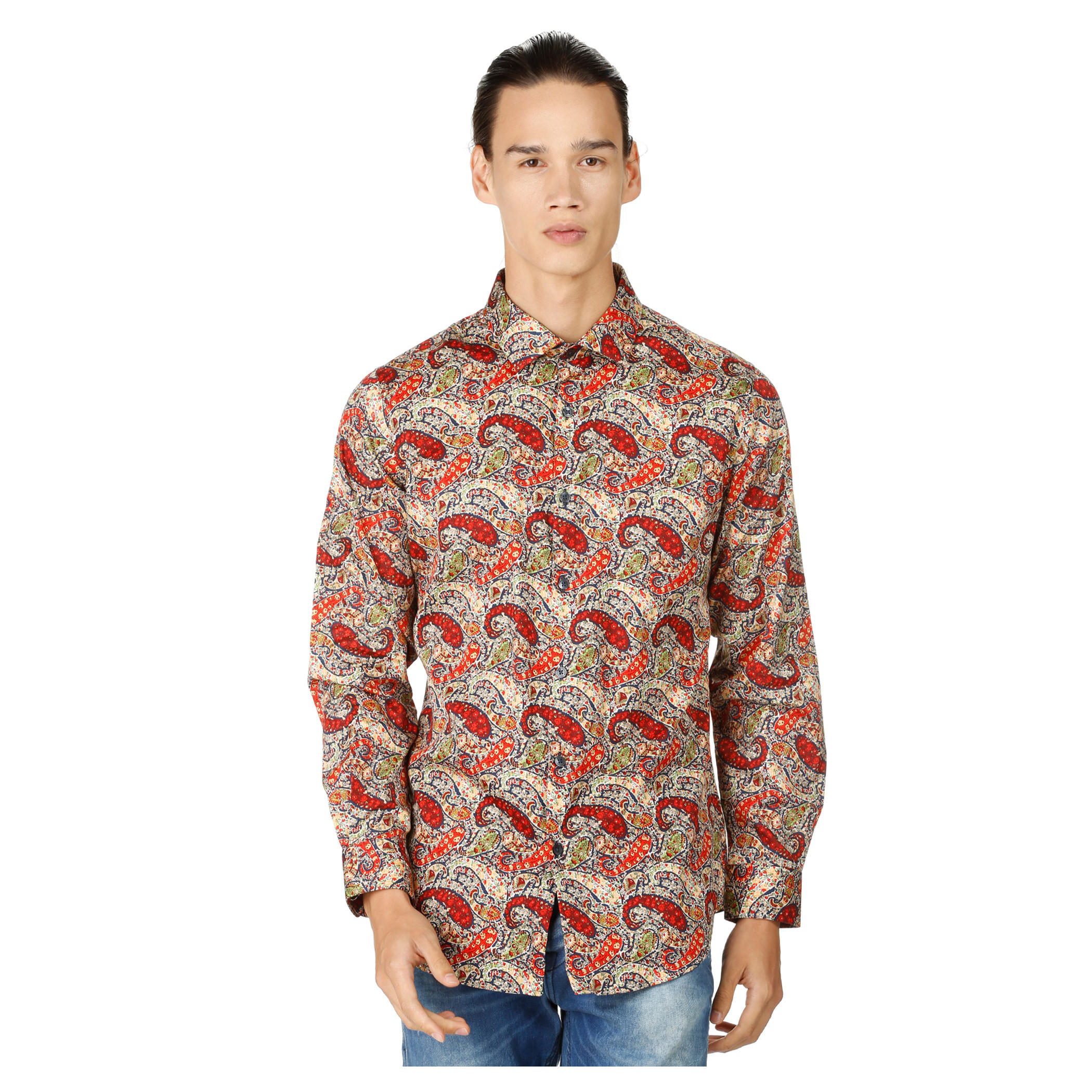 L'HOMME Printed Shirt-men-clothing-shirts-image-1