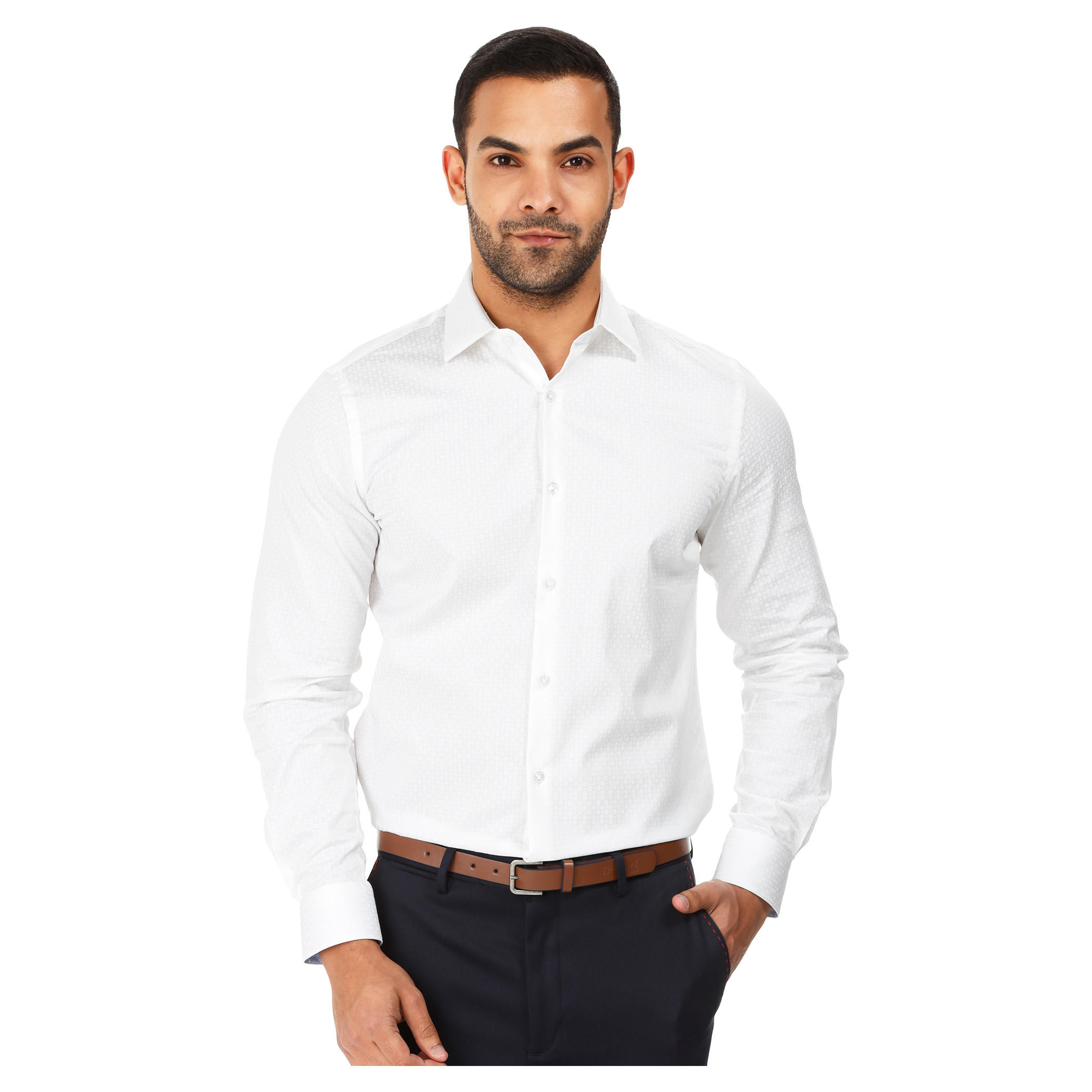 L'Homme Textured Shirt-men-clothing-shirts-image-1