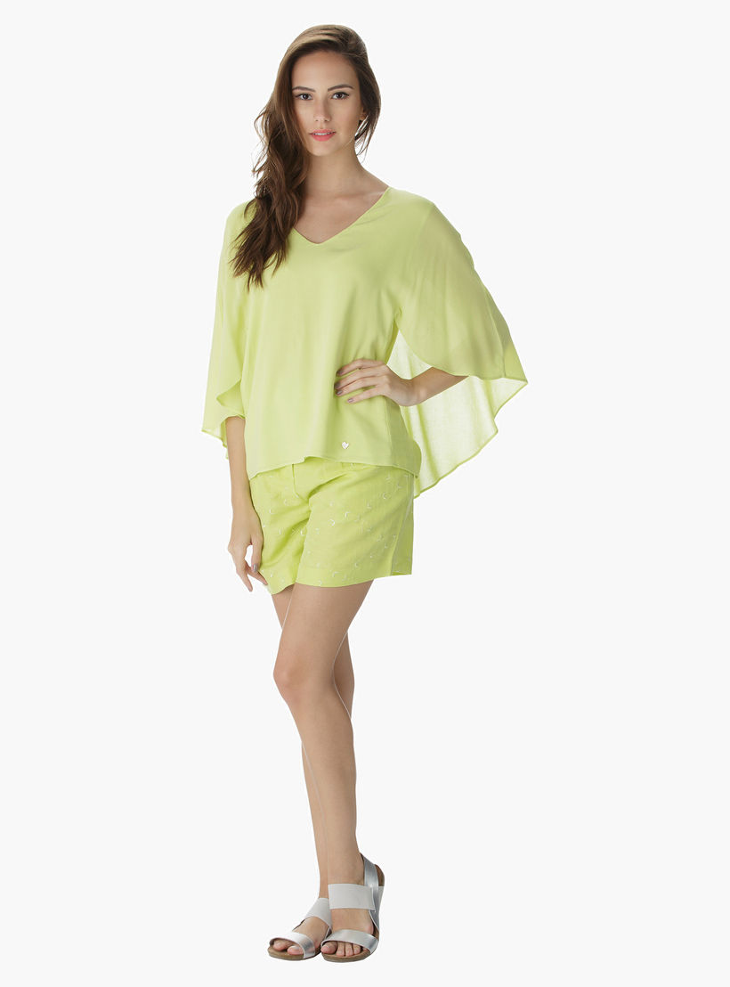 Elle Solid Colour Top-women-clothing-shirtsandblouses-blouses-image-5