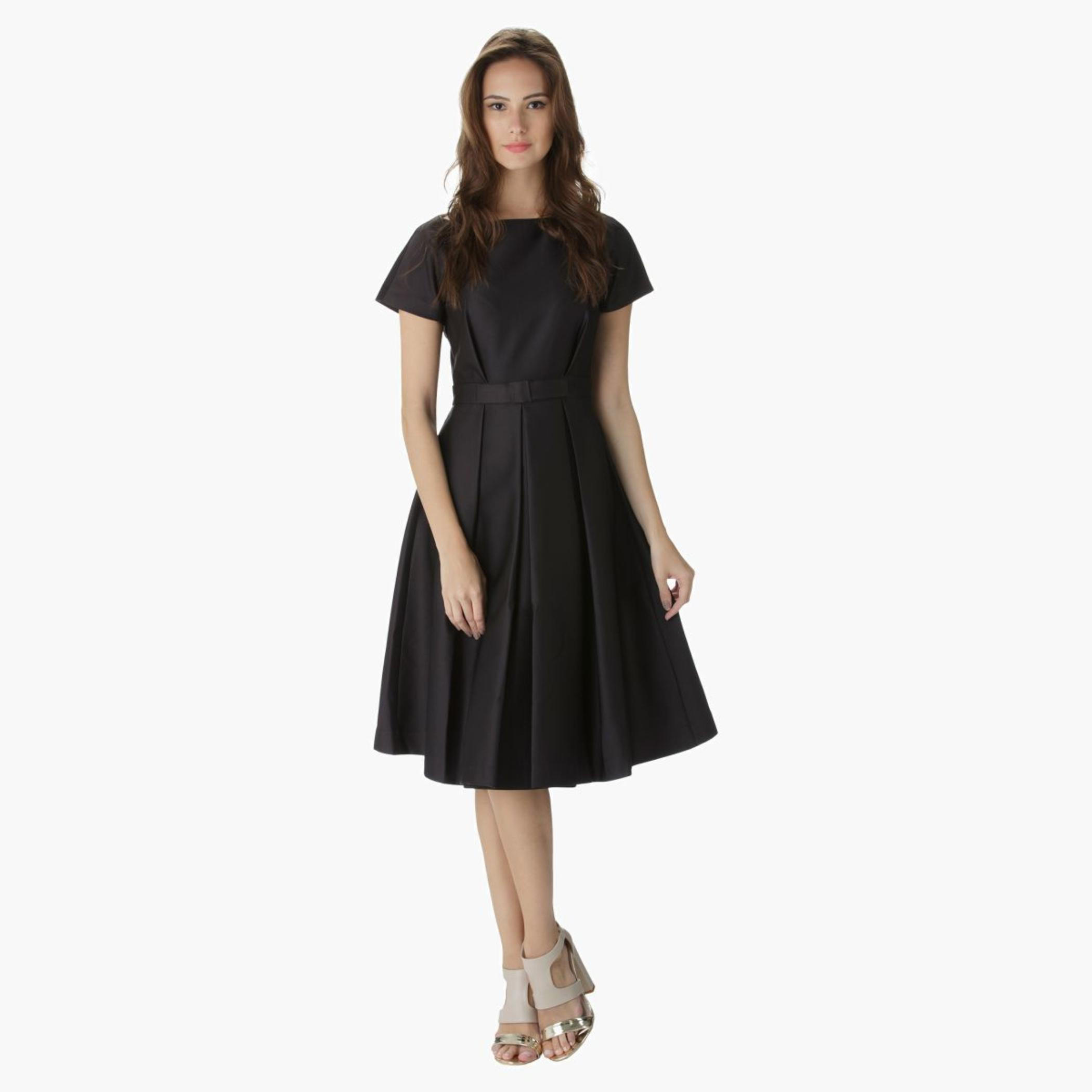 Elle Solid Colour Dress-women-clothing-dresses-image-1