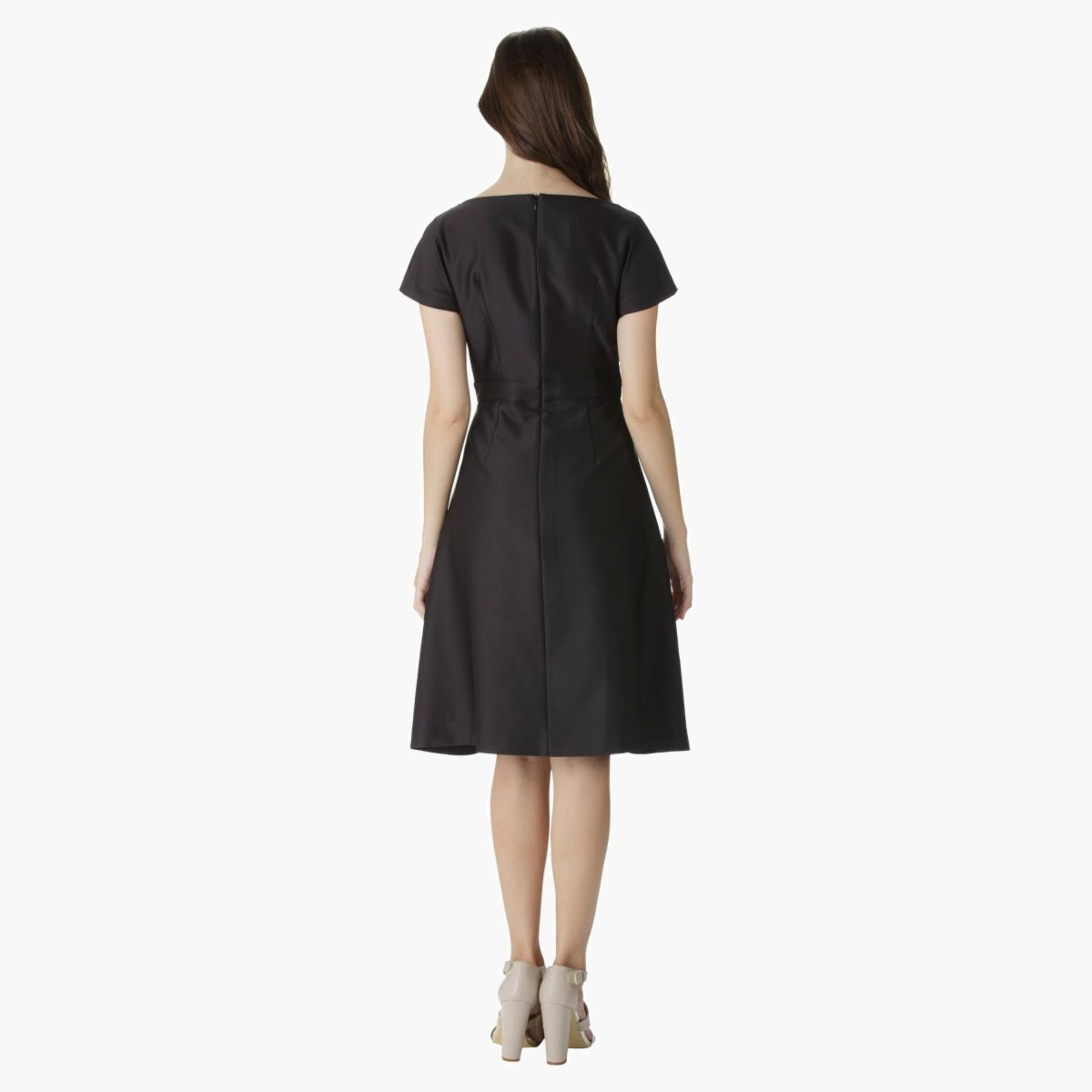 Elle Solid Colour Dress-women-clothing-dresses-image-2