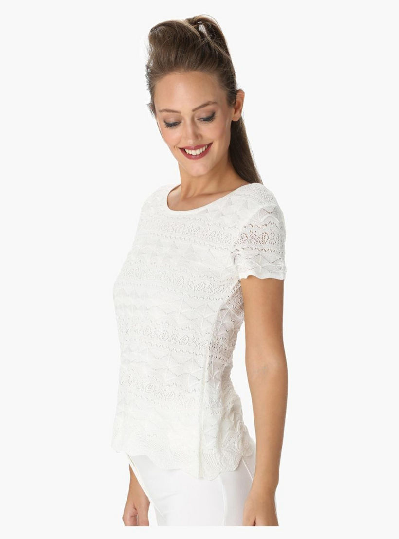 Elle Solid Colour Top-women-clothing-tshirts-image-5