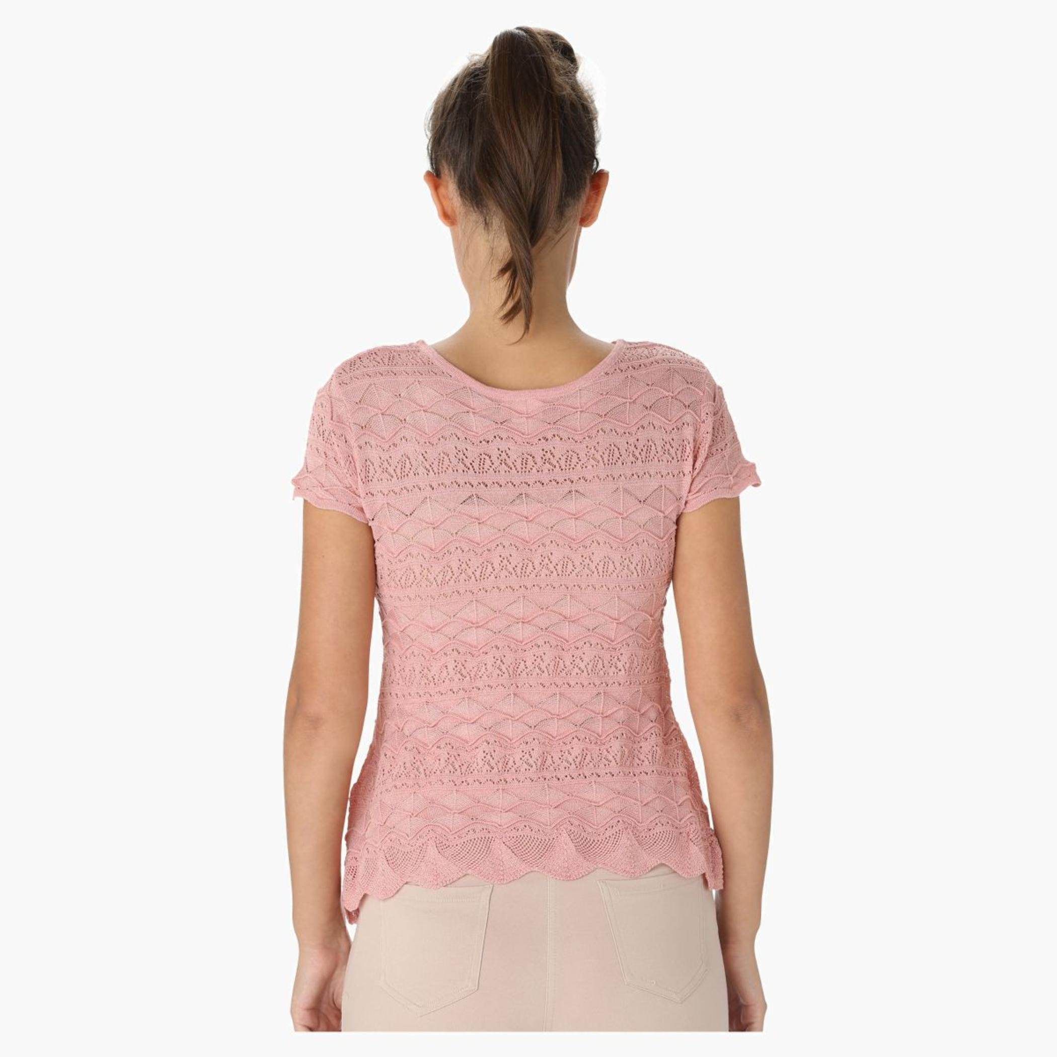 Elle Solid Colour Top-women-clothing-tshirts-image-4
