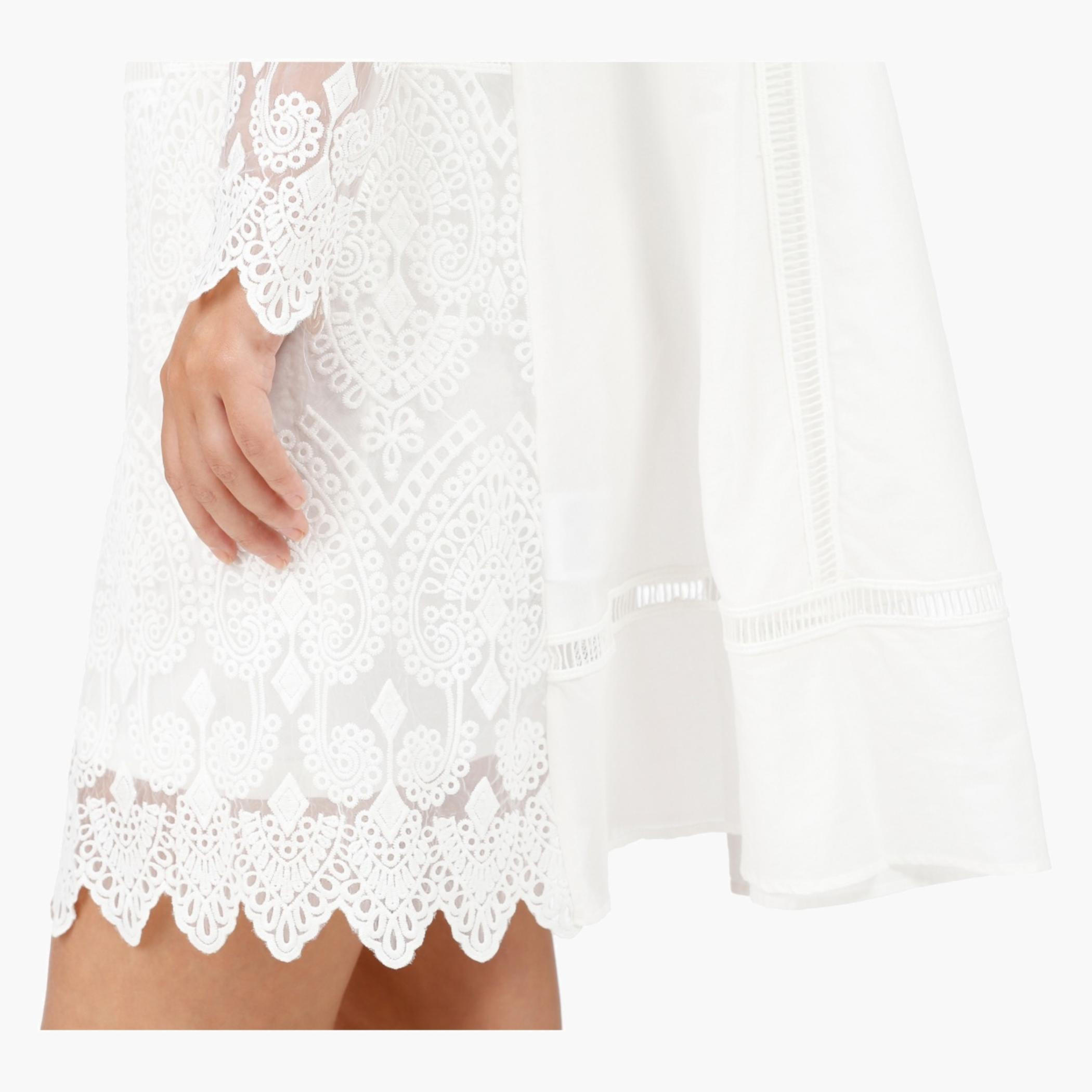 Elle Embroidered Tunic Dress with Boat Neck and Long Sleeves-women-clothing-dresses-image-4