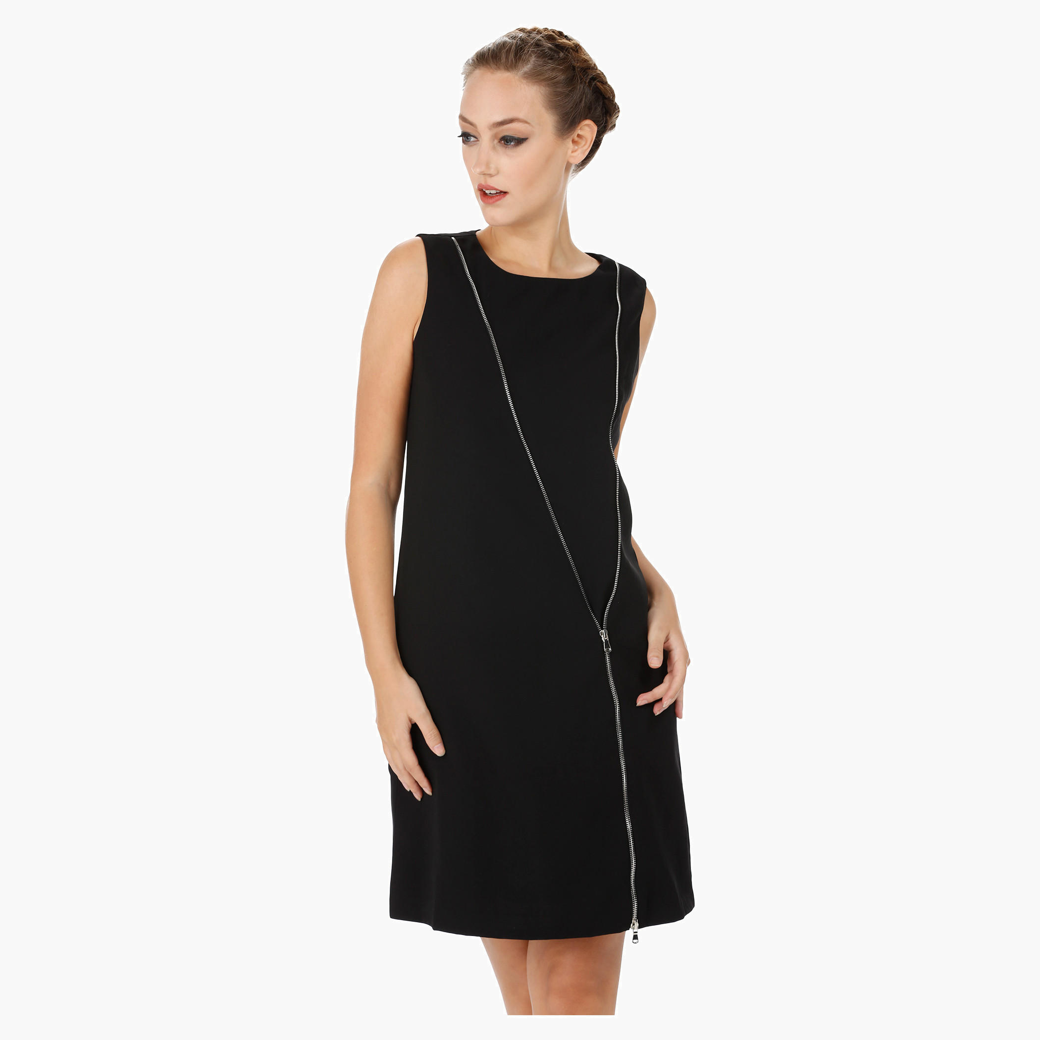 Elle Sleeveless Shift Dress-women-clothing-dresses-image-1