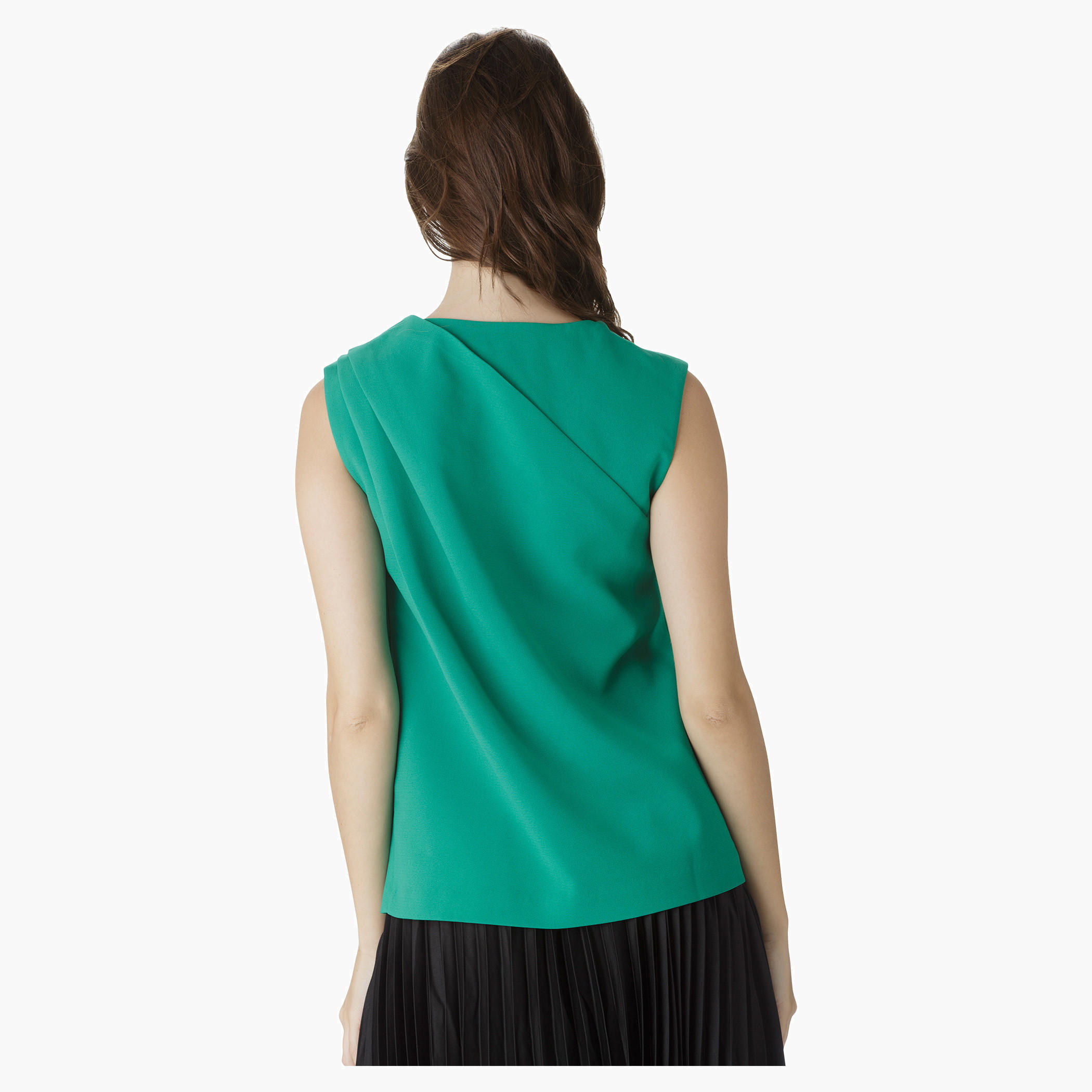 Elle Solid Colour Top-women-clothing-shirtsandblouses-blouses-image-2