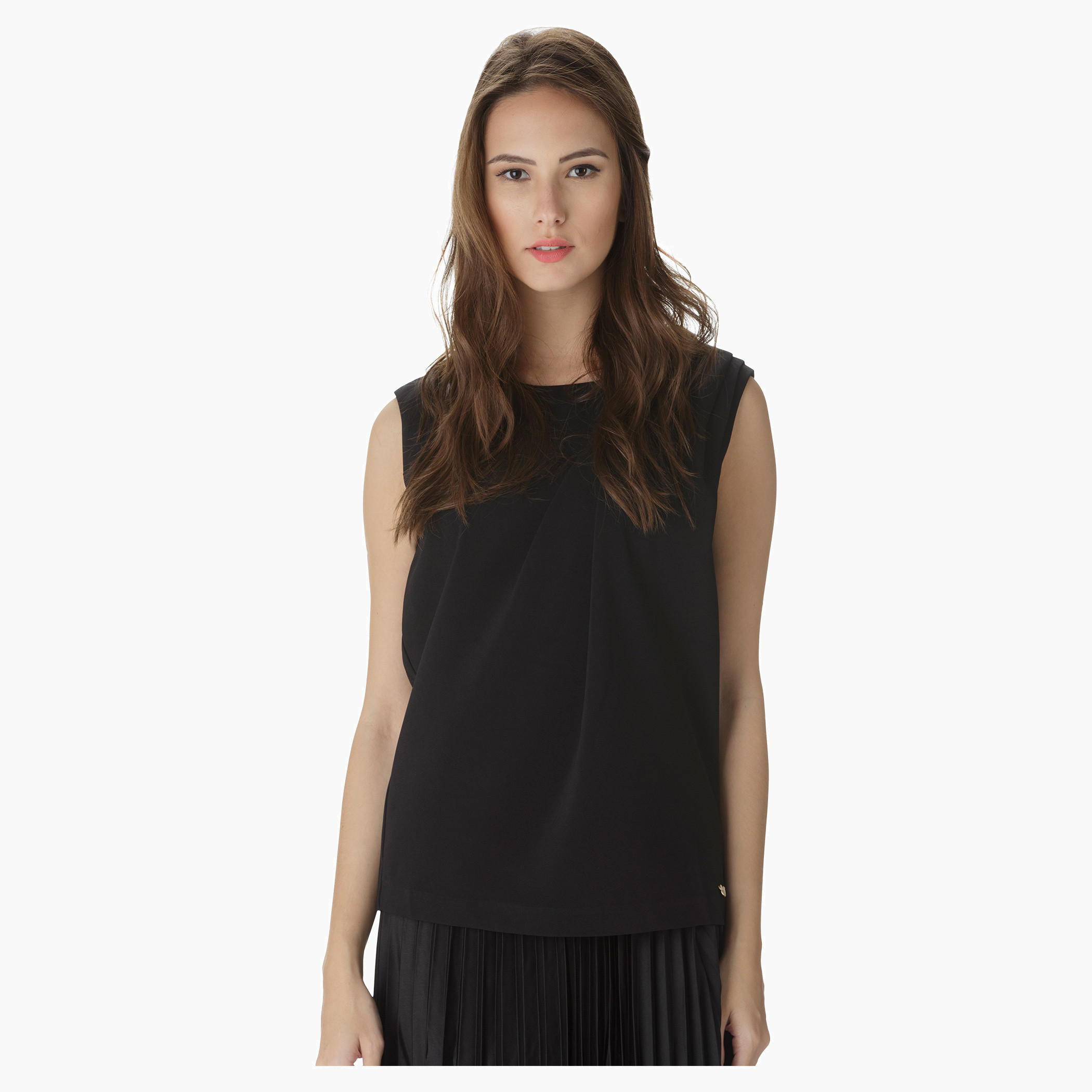 Elle Solid Colour Top-women-clothing-shirtsandblouses-blouses-image-6