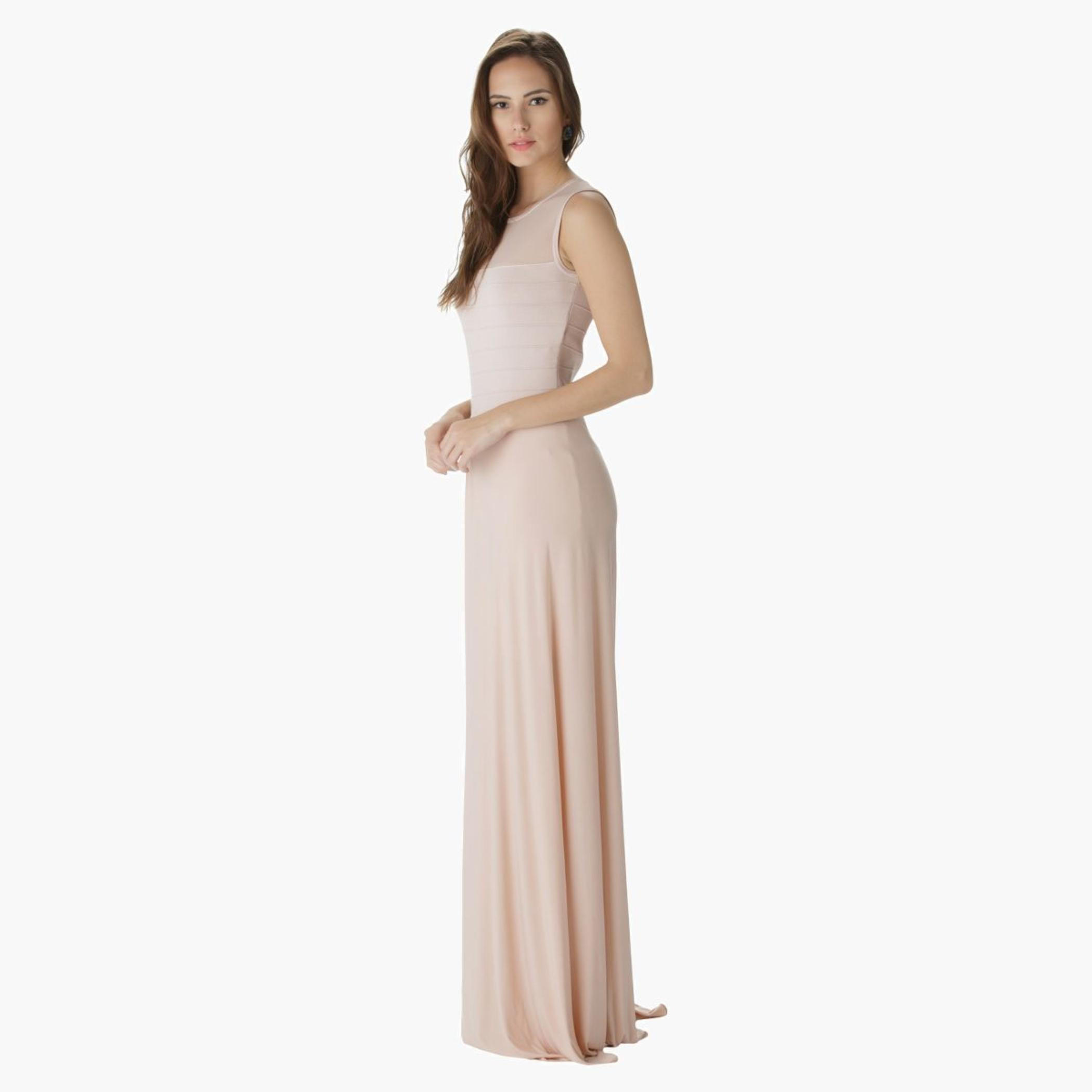 Elle Solid Colour Bandage Dress-women-clothing-dresses-image-2