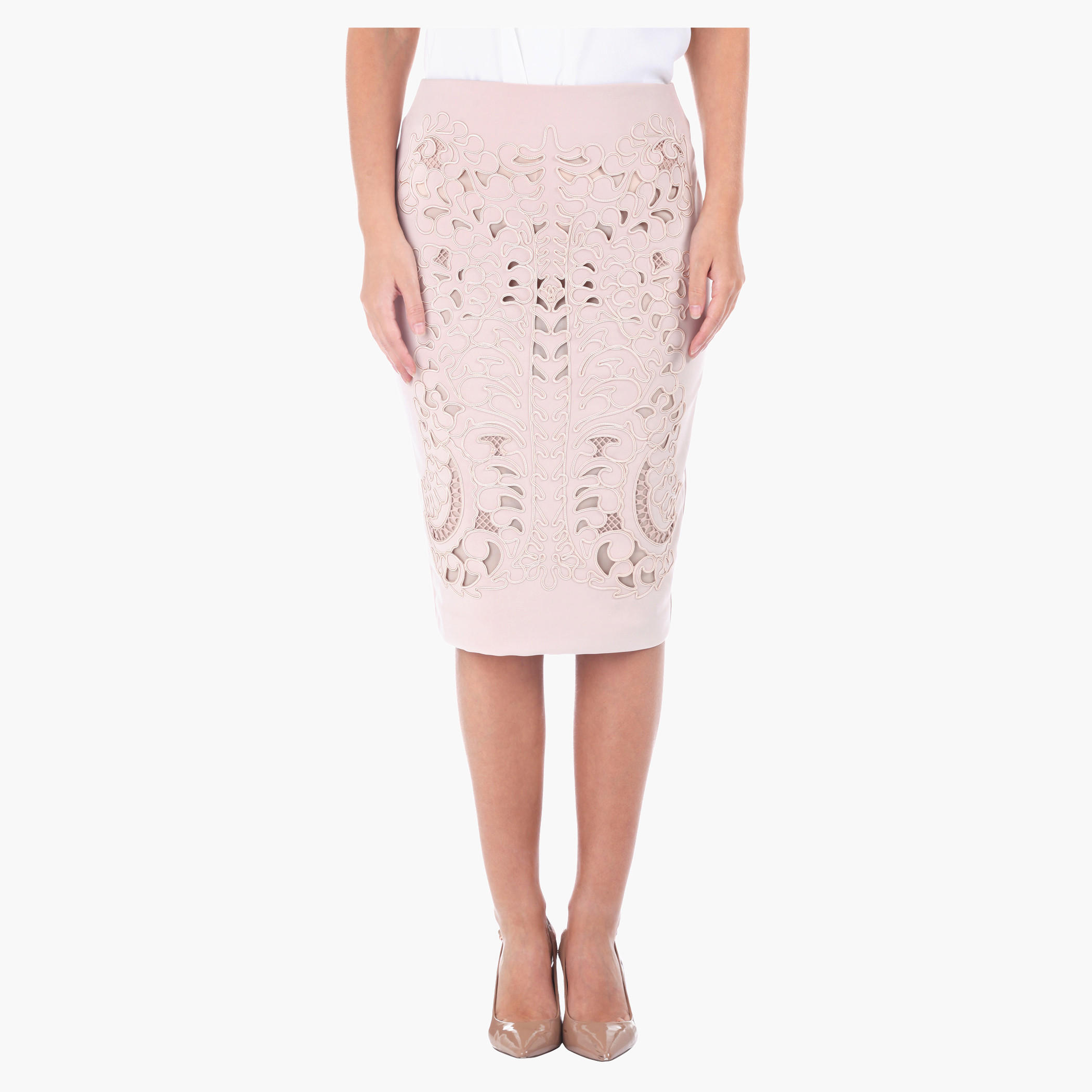 Elle Solid Colour Skirt-women-clothing-bottoms-skirts-image-5