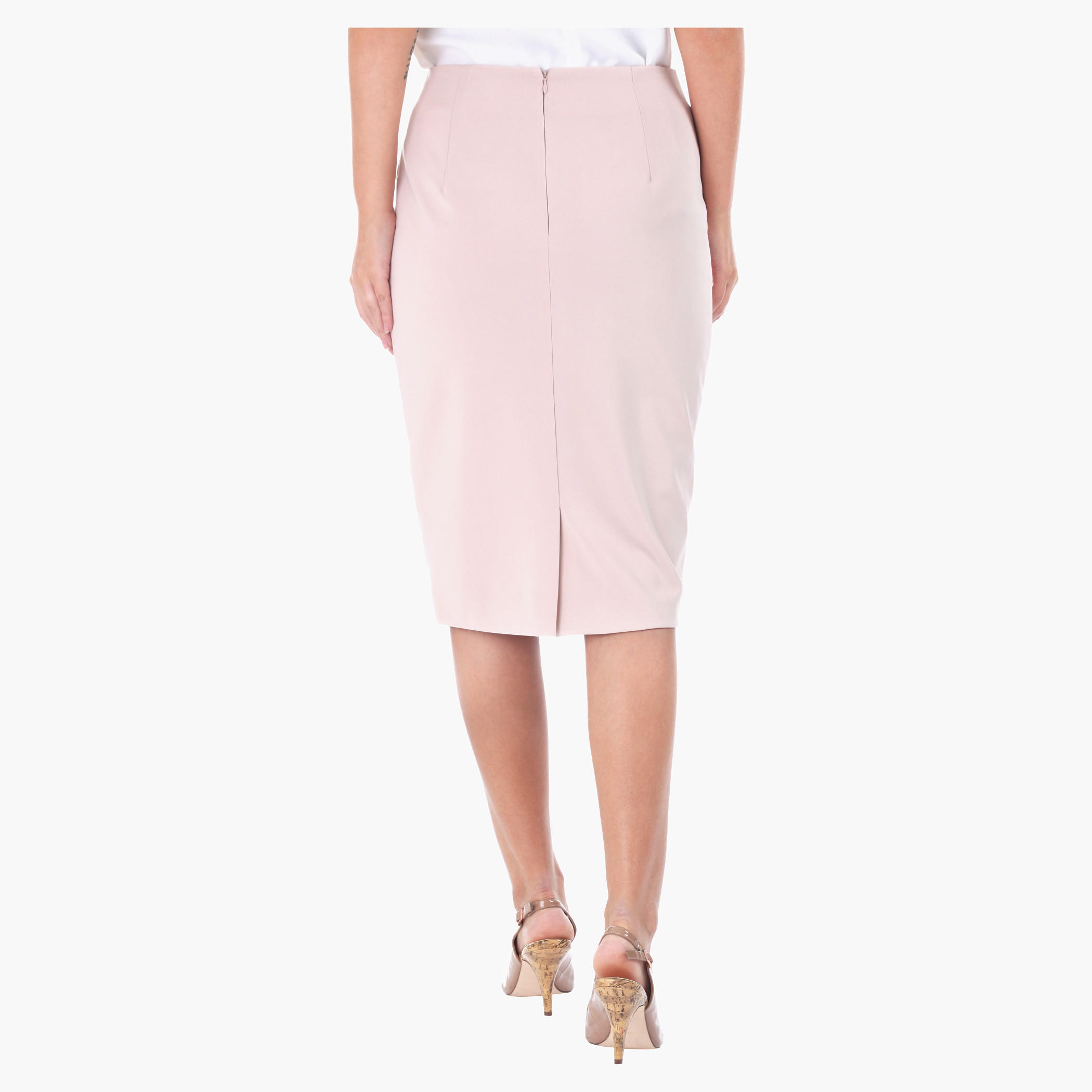 Elle Solid Colour Skirt-women-clothing-bottoms-skirts-image-4