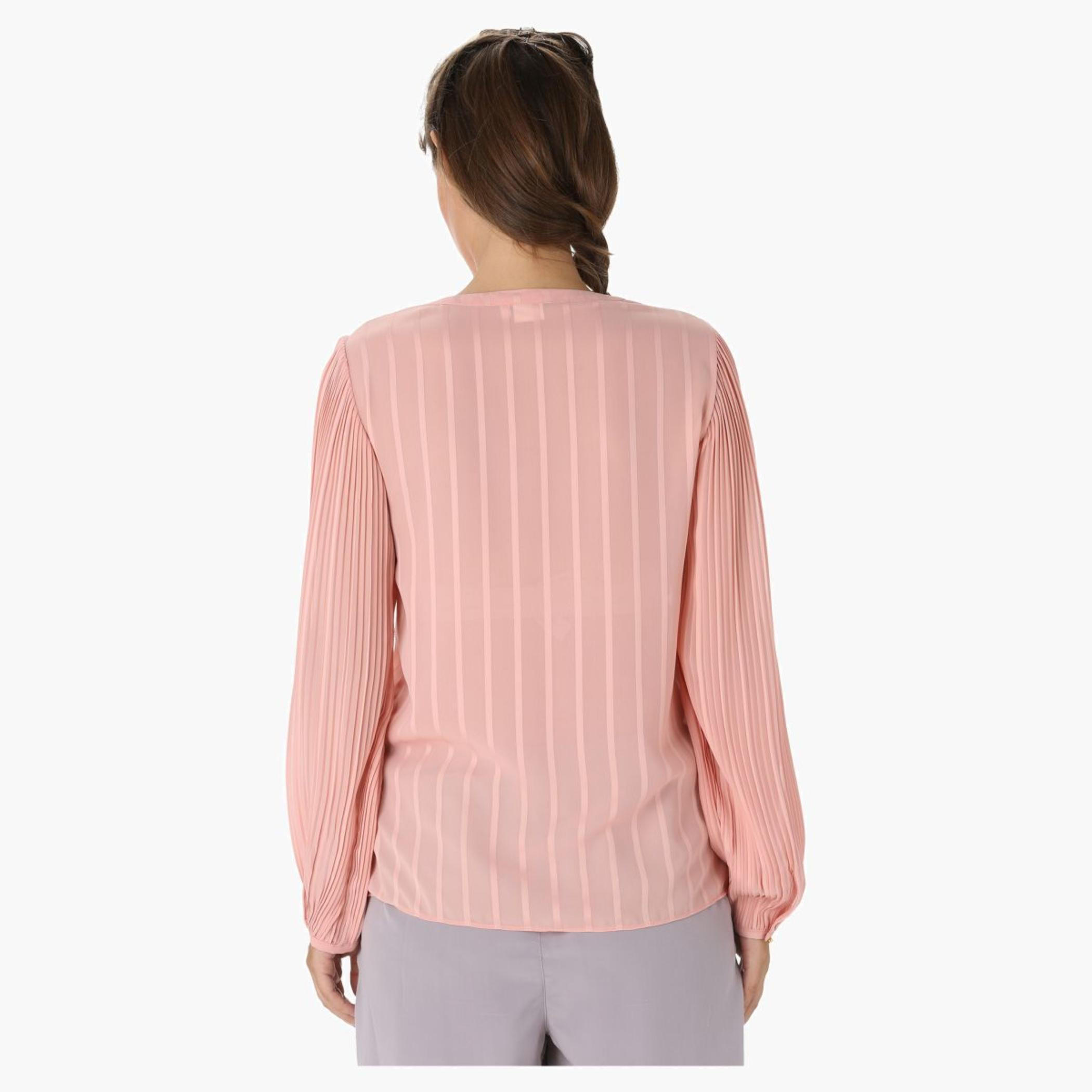 Elle Solid Colour Top-women-clothing-shirtsandblouses-blouses-image-2