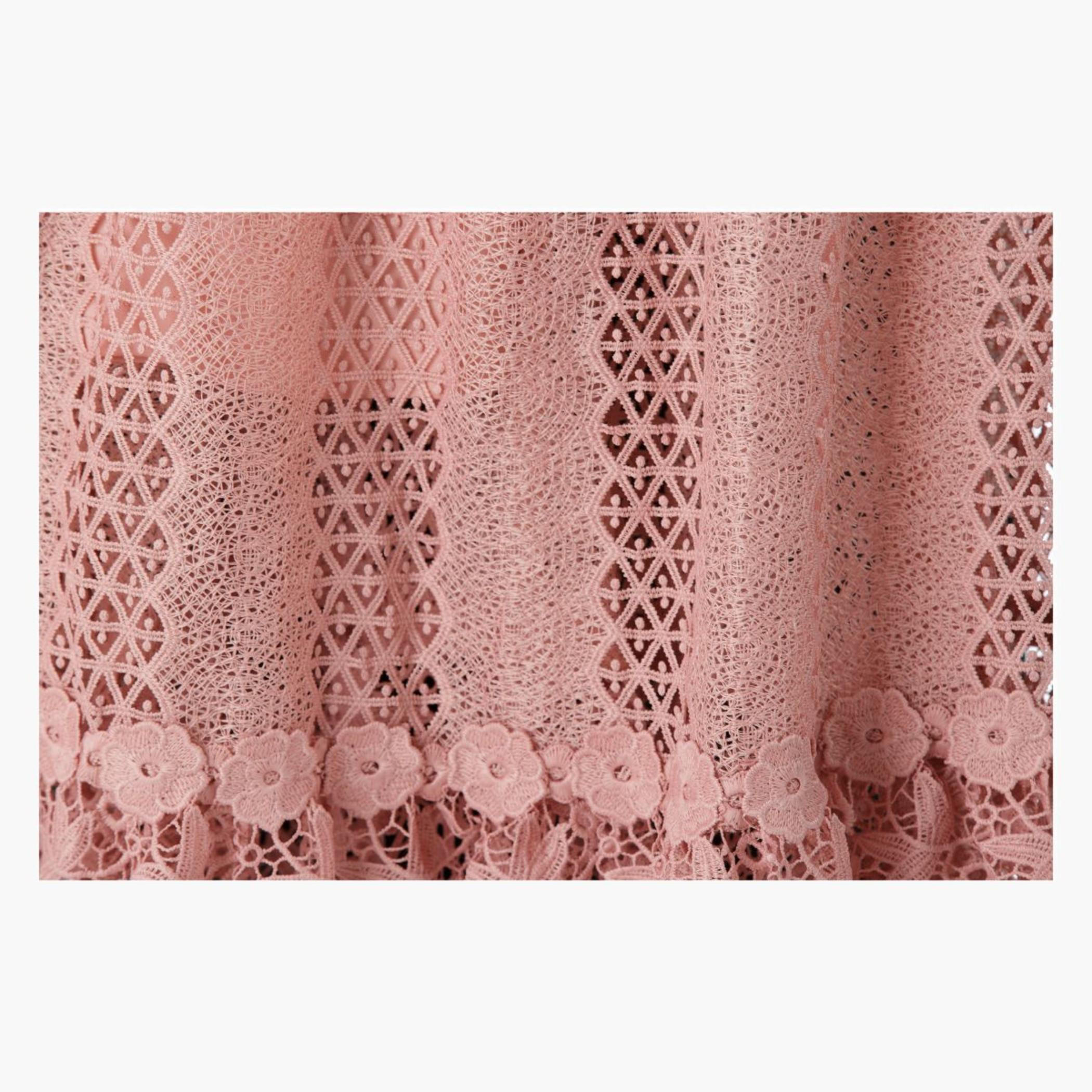 Solid Colour Crochet Dress-women-clothing-dresses-image-4