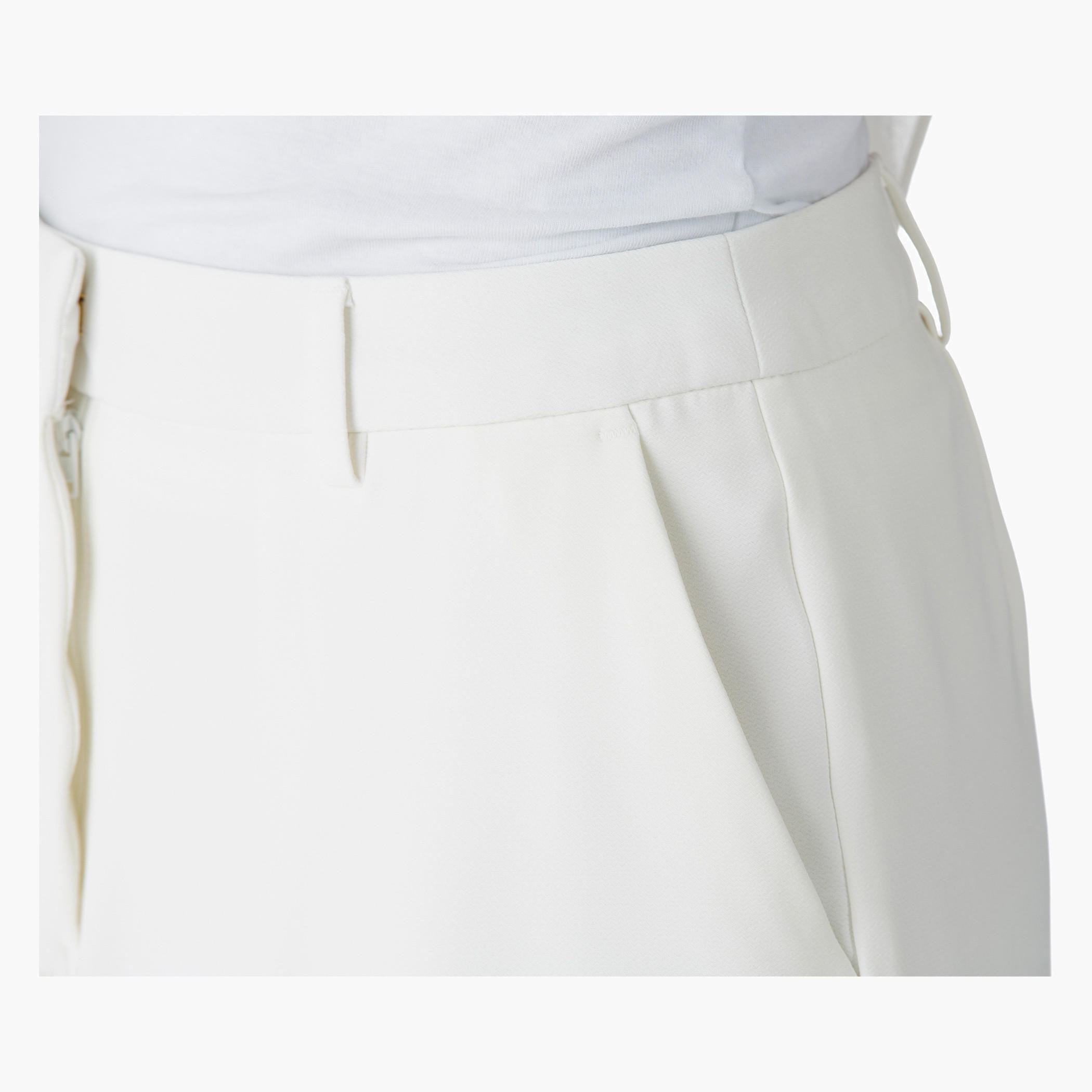 Elle Solid Colour Culottes-women-clothing-bottoms-trousers-image-4