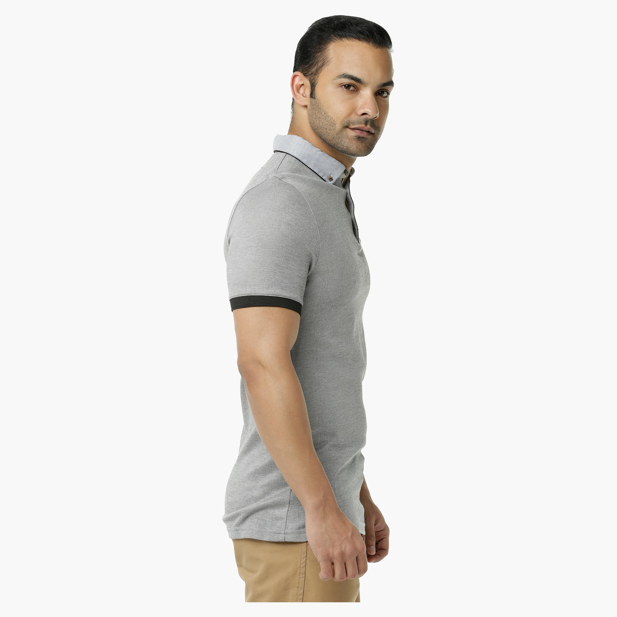 L'HOMME Polo T-Shirt with Printed Collar in Regular Fit-men-clothing-tshirtsandpolos-polos-image-8