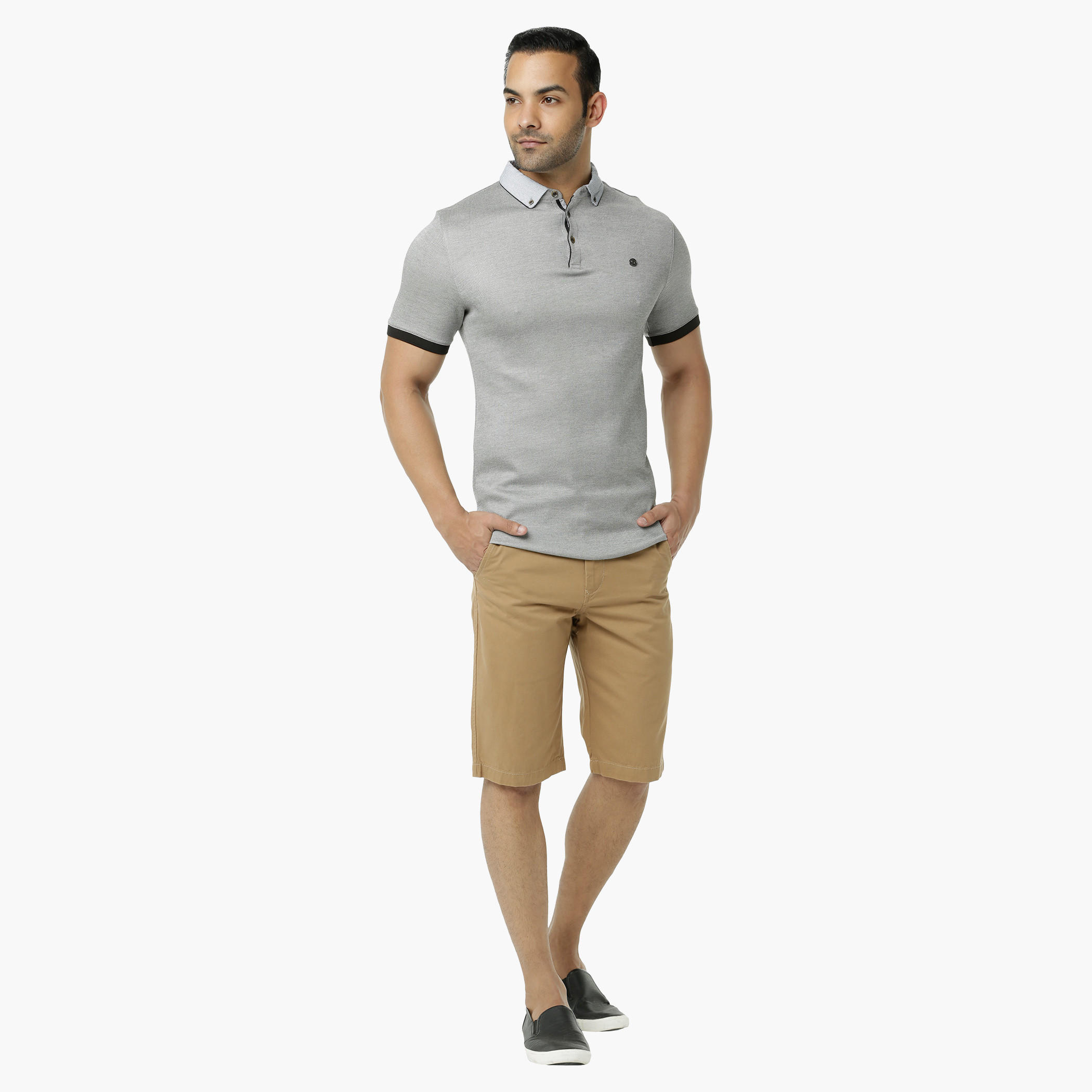 L'HOMME Polo T-Shirt with Printed Collar in Regular Fit-men-clothing-tshirtsandpolos-polos-image-10
