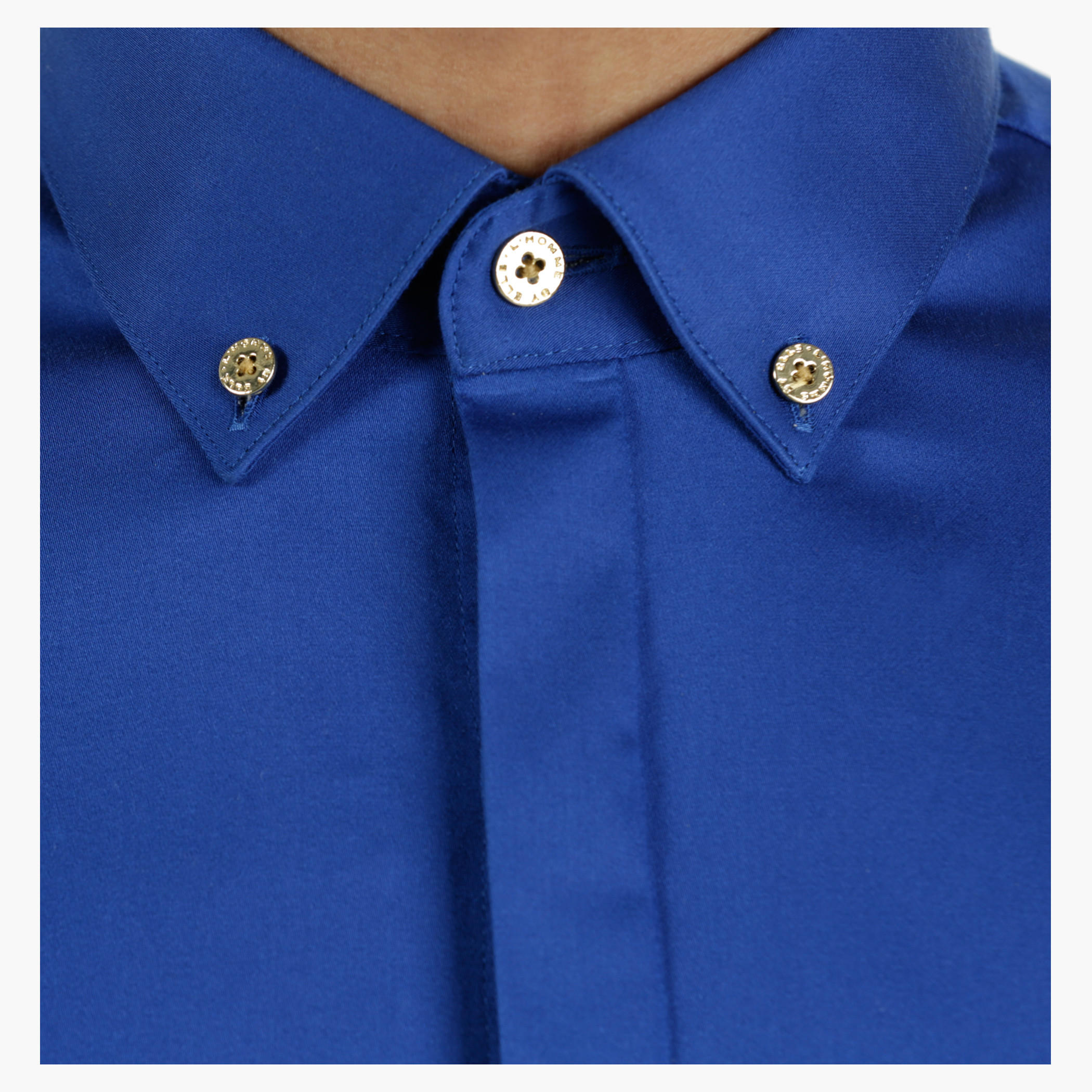 L'HOMME Cotton Dress Shirt in Regular Fit-men-clothing-shirts-image-4