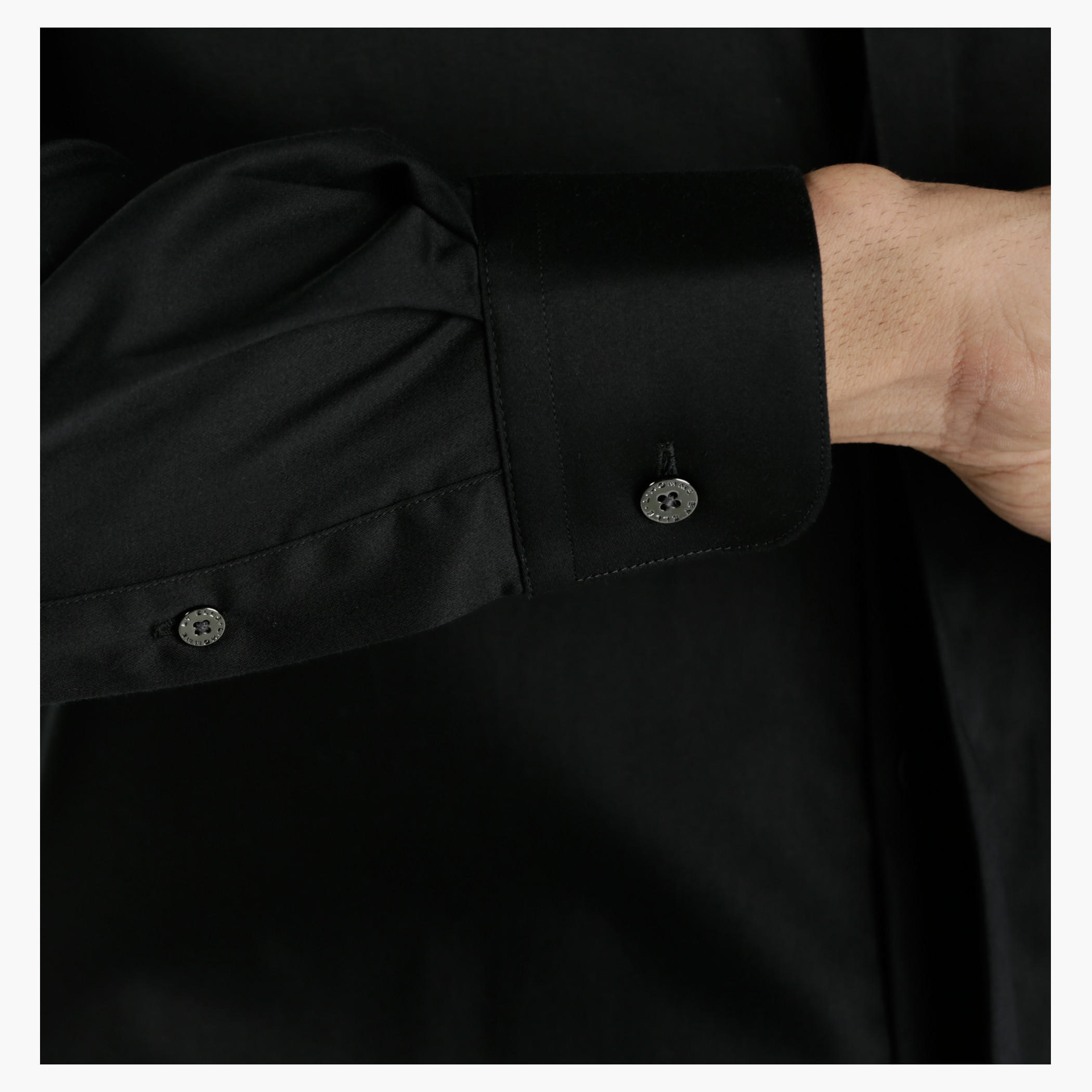 L'HOMME Cotton Dress Shirt in Regular Fit-men-clothing-shirts-image-9