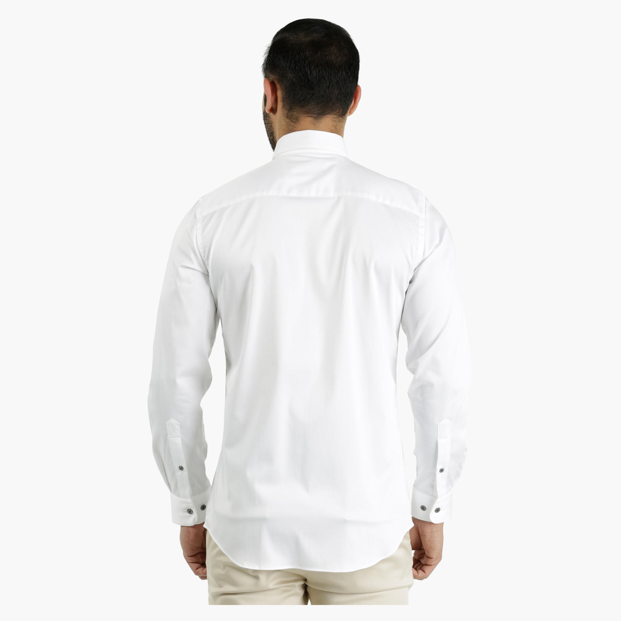 L'HOMME Cotton Dress Shirt in Regular Fit-men-clothing-shirts-image-12