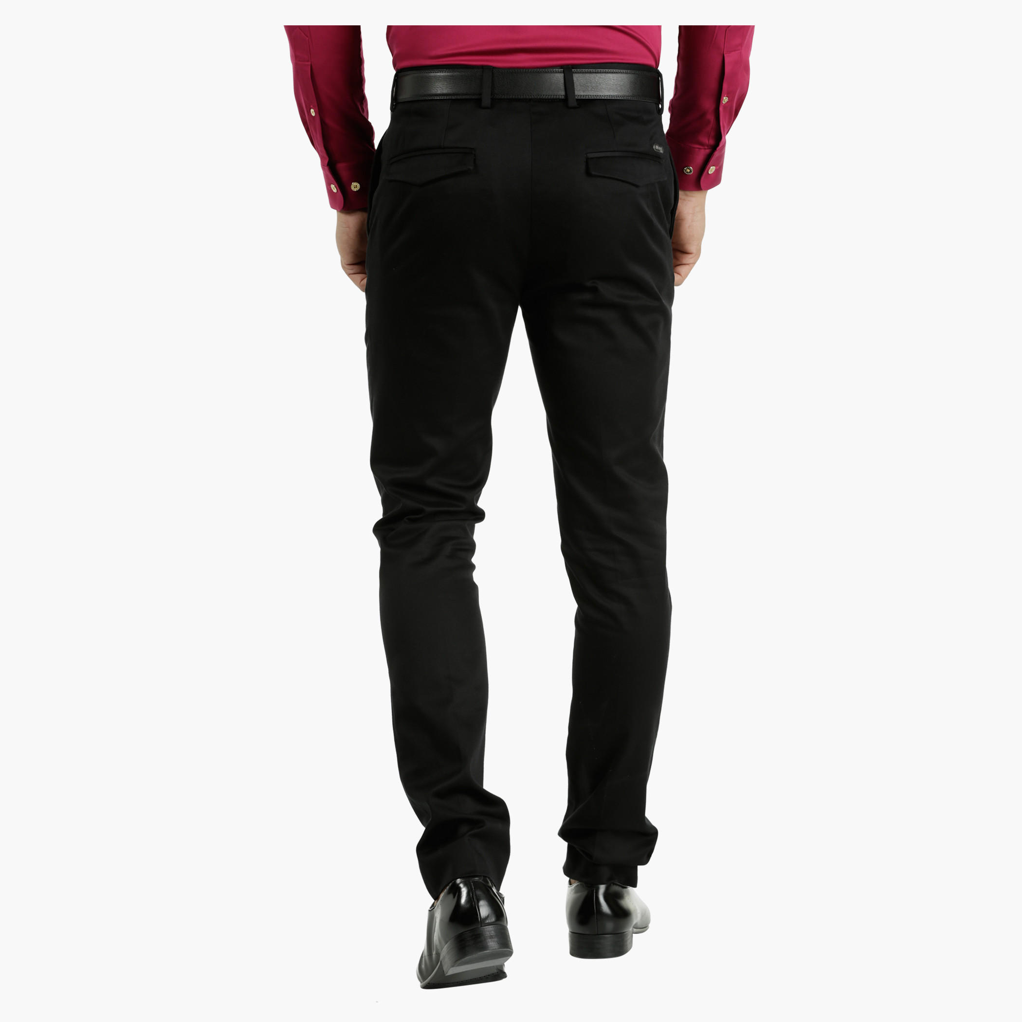 L'HOMME Wrinkle Free Cotton Trousers in Slim Fit-men-clothing-bottoms-trousersandchinos-trousers-image-7