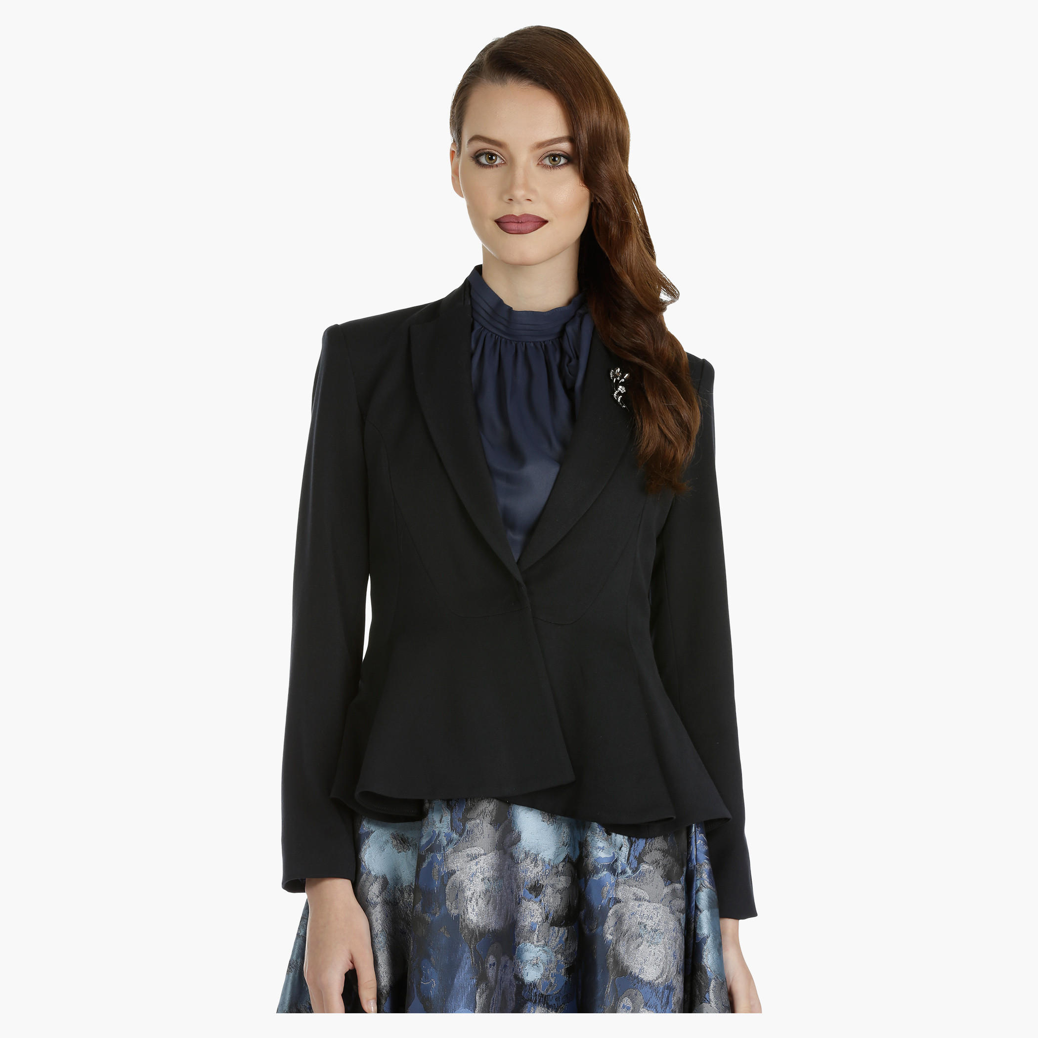 Elle Peplum Jacket with Long Sleeves-women-clothing-coatsandjackets-blazers-image-1