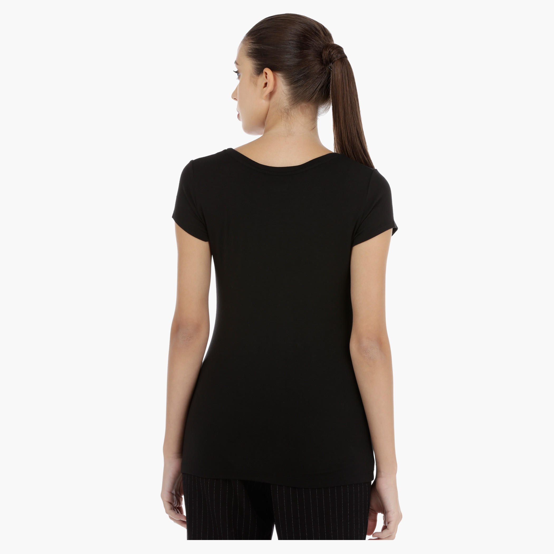 Elle T-Shirt with Short Sleeves-women-clothing-tshirts-image-4