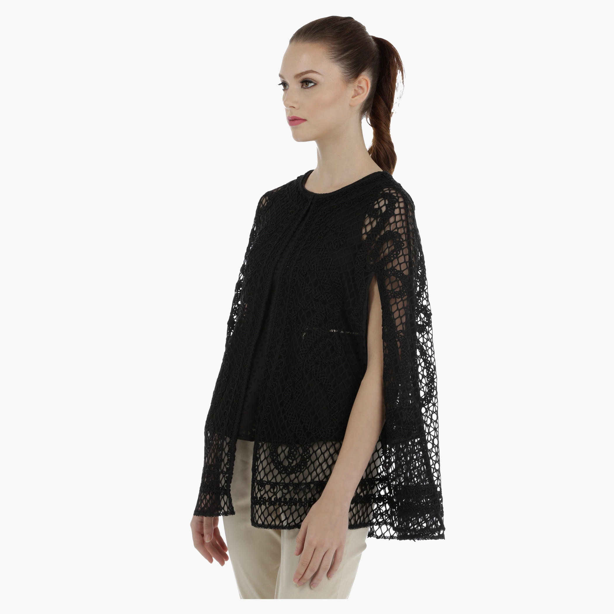 Elle Cod Embroidered Cape-women-clothing-shirtsandblouses-blouses-image-3