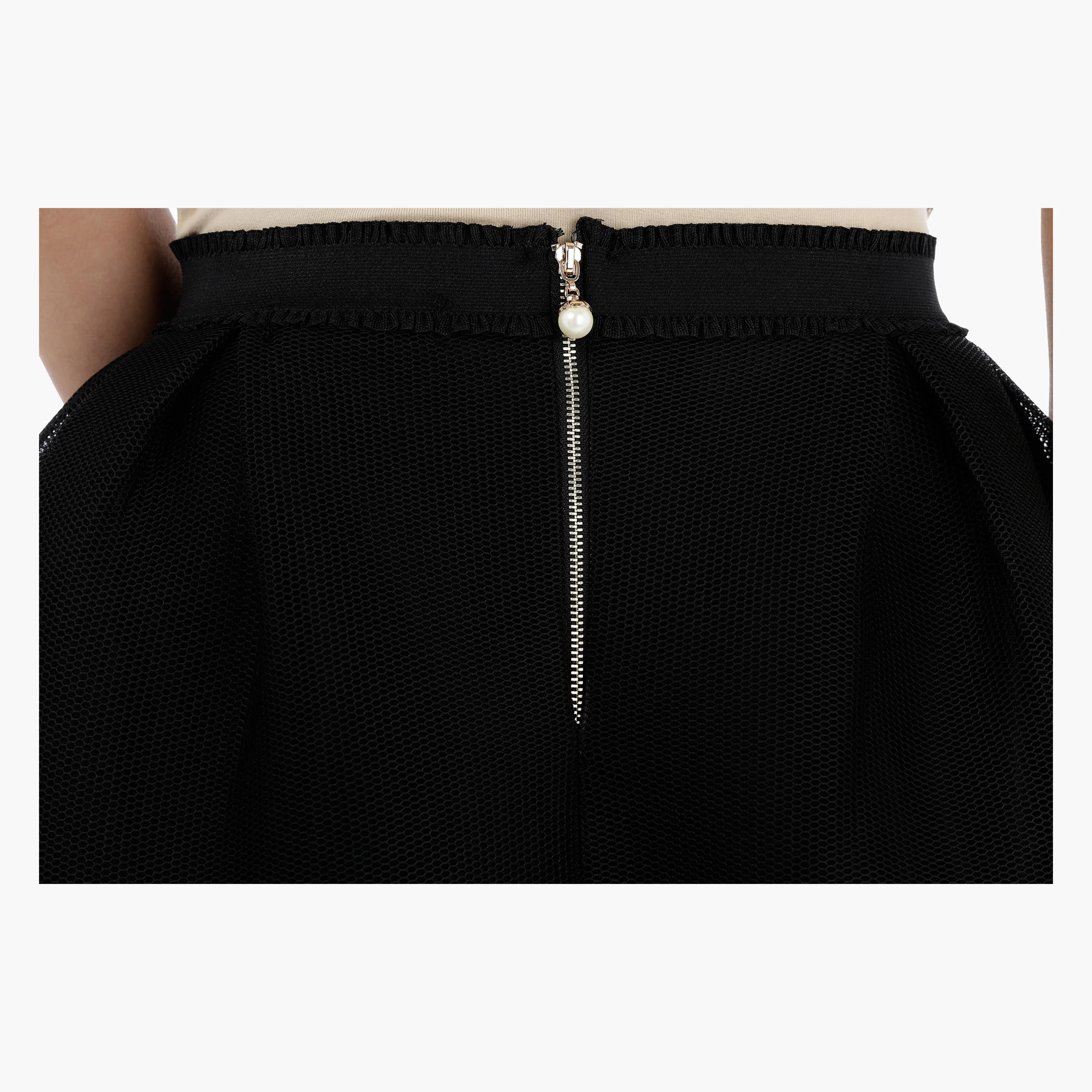 Elle Mesh Embroidered High Waist Skirt-women-clothing-bottoms-skirts-image-4