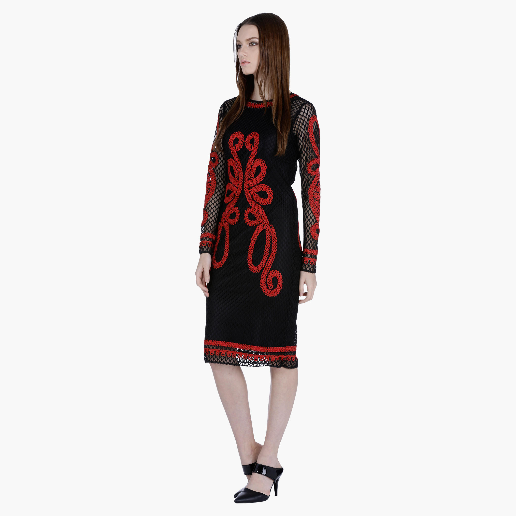 Elle Cord Embroidered Midi Dress-women-clothing-dresses-image-4