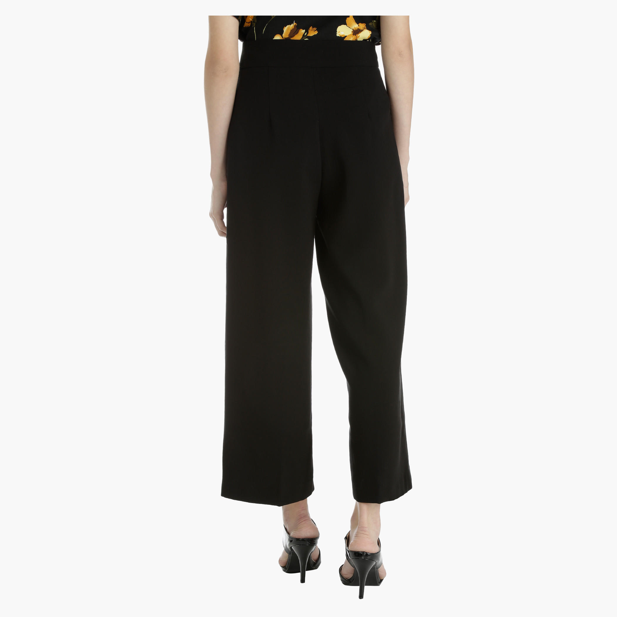 Elle Solid Culottes with Zip Detailing-women-clothing-bottoms-trousers-image-2