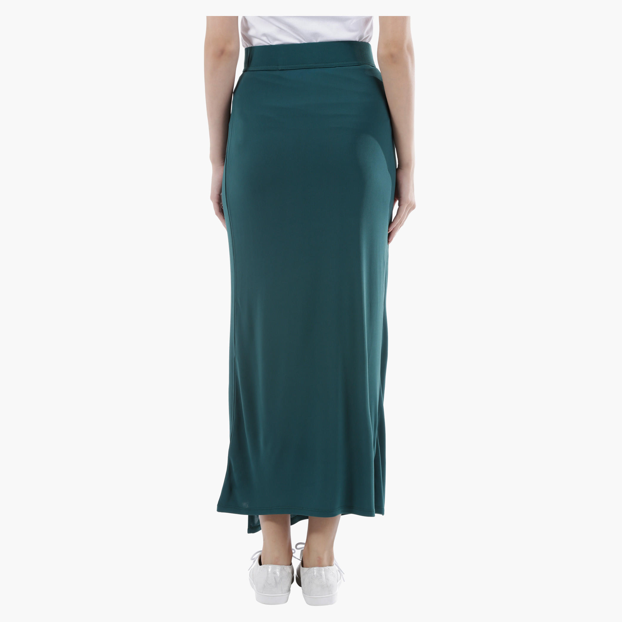 Elle Maxi Wrap Skirt with High Waist and Cascade in Regular Fit-women-clothing-bottoms-skirts-image-2