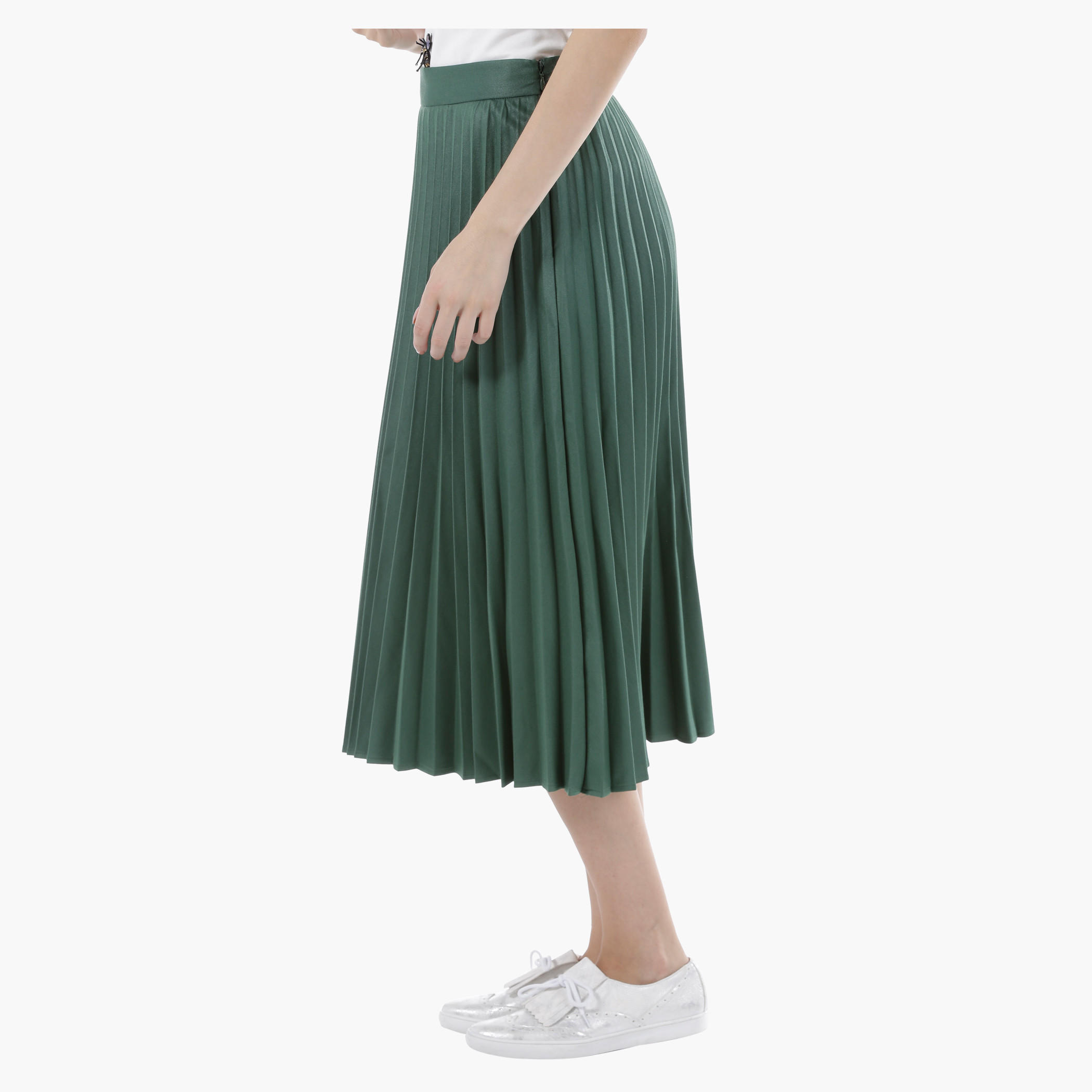 Elle Pleated Midi Skirt in Regular Fit-women-clothing-bottoms-skirts-image-3
